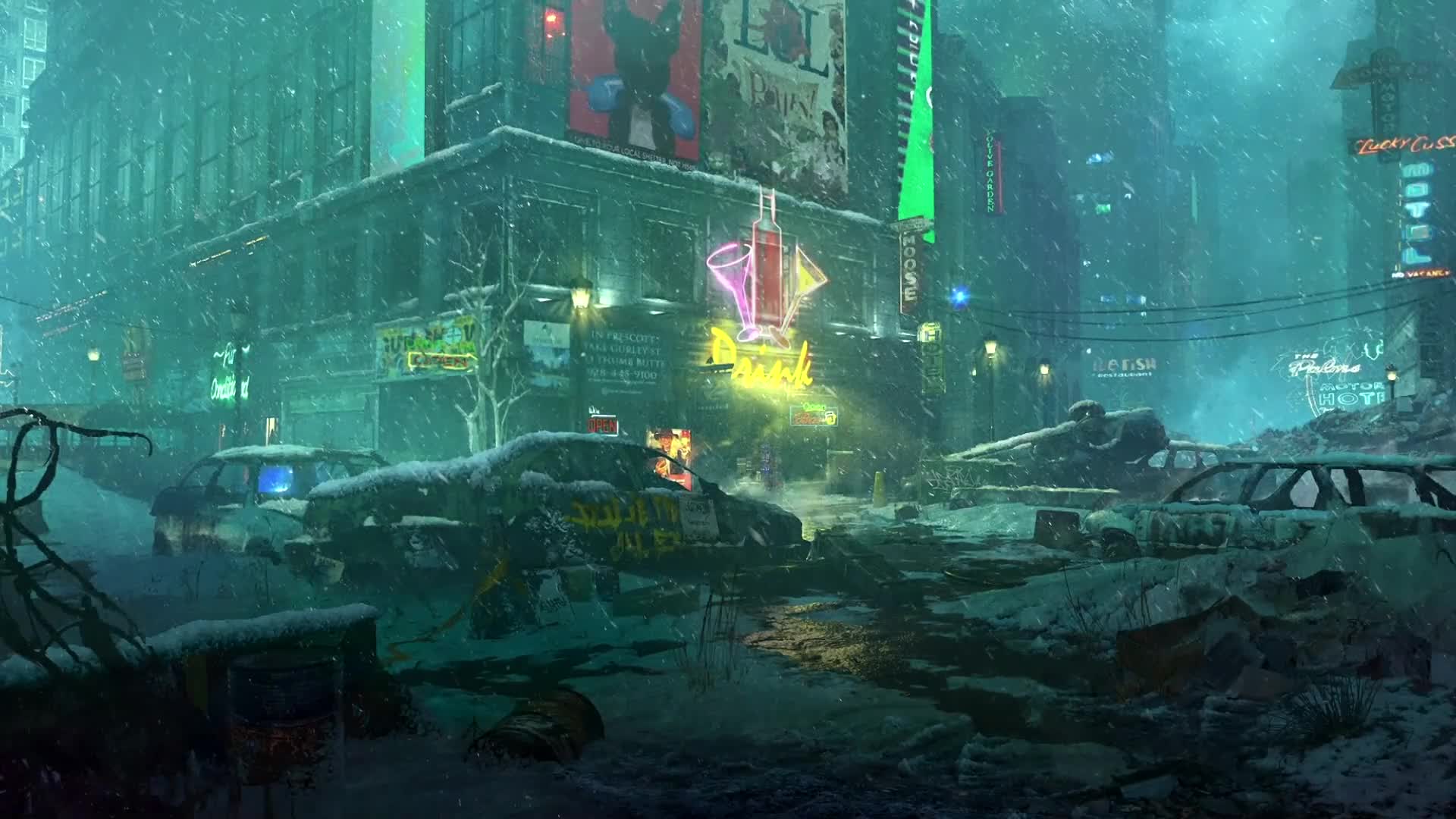 Abandoned City Wallpapers