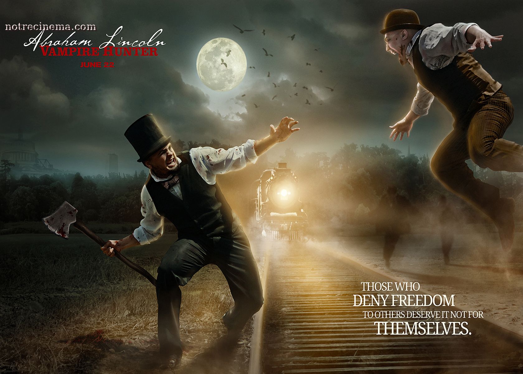 Abraham Lincoln Vampire Hunter Wallpapers