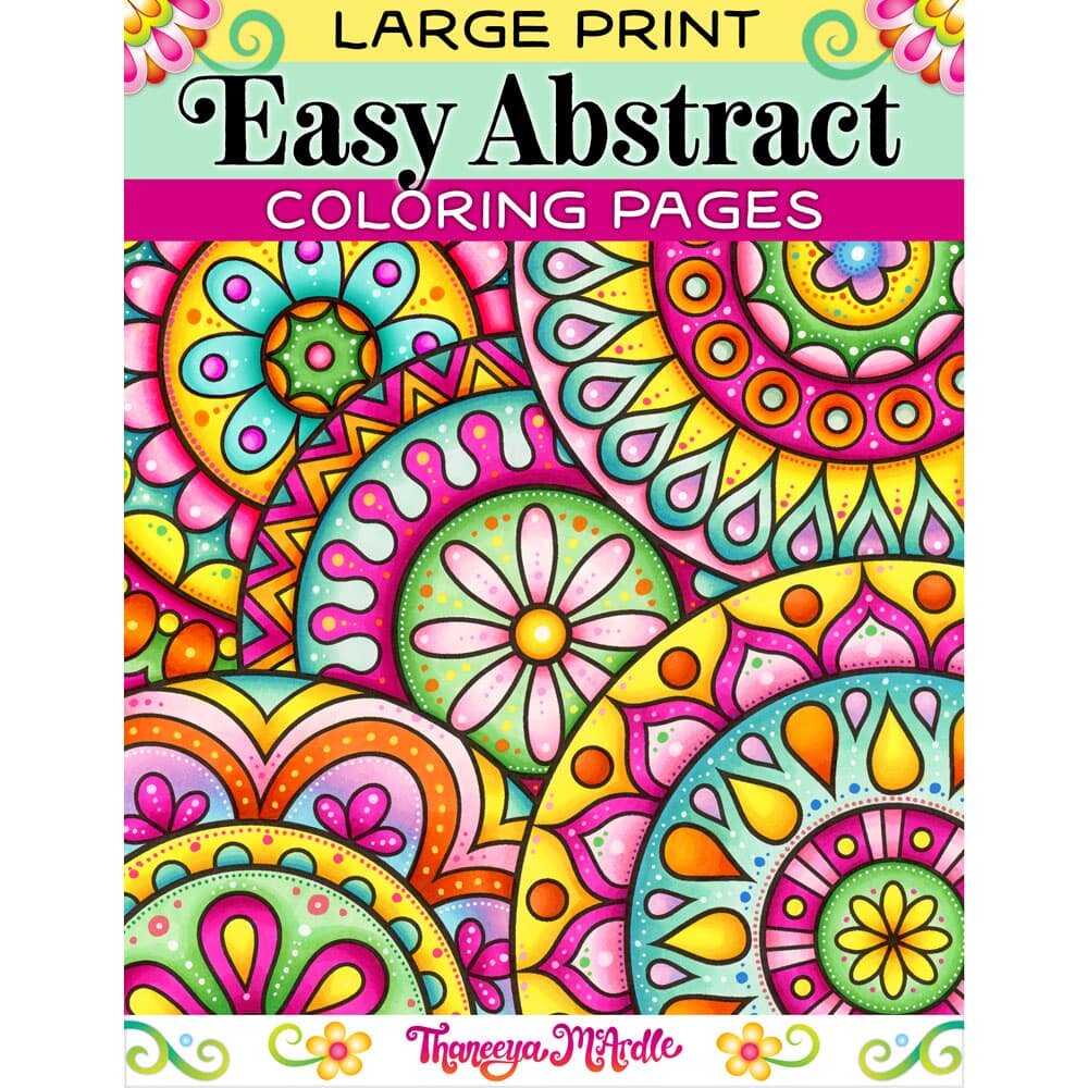 Abstract Adult Coloring Wallpapers