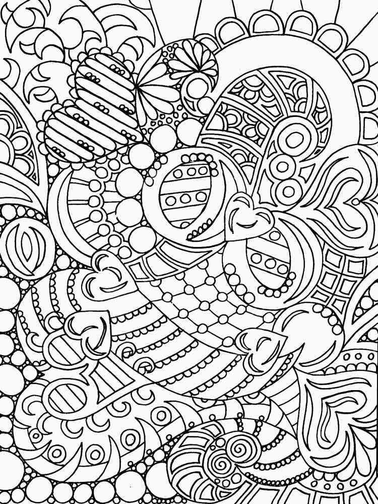 Abstract Adult Coloring Wallpapers