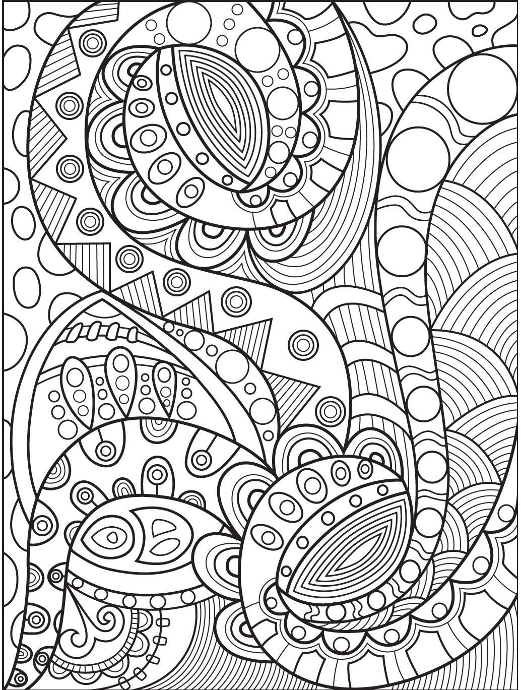 Abstract Adult Coloring Wallpapers