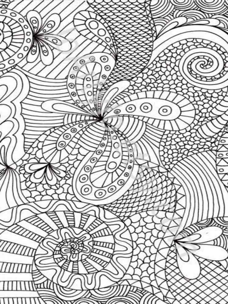 Abstract Adult Coloring Wallpapers