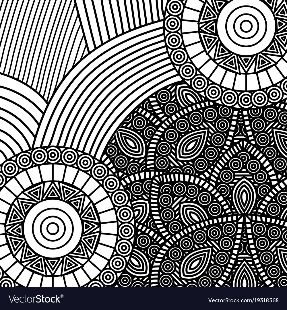 Abstract Adult Coloring Wallpapers