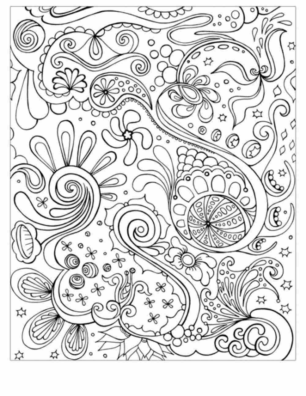 Abstract Adult Coloring Wallpapers