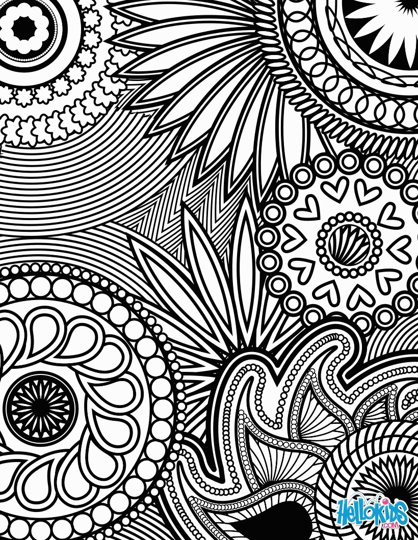 Abstract Adult Coloring Wallpapers