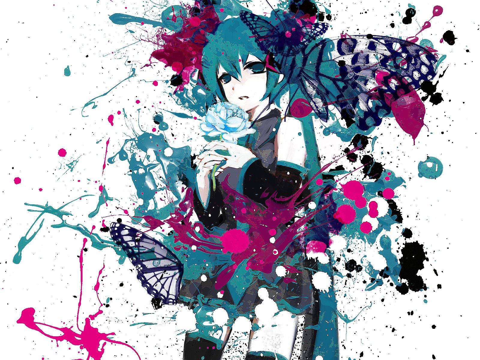 Abstract Anime Girl Wallpapers