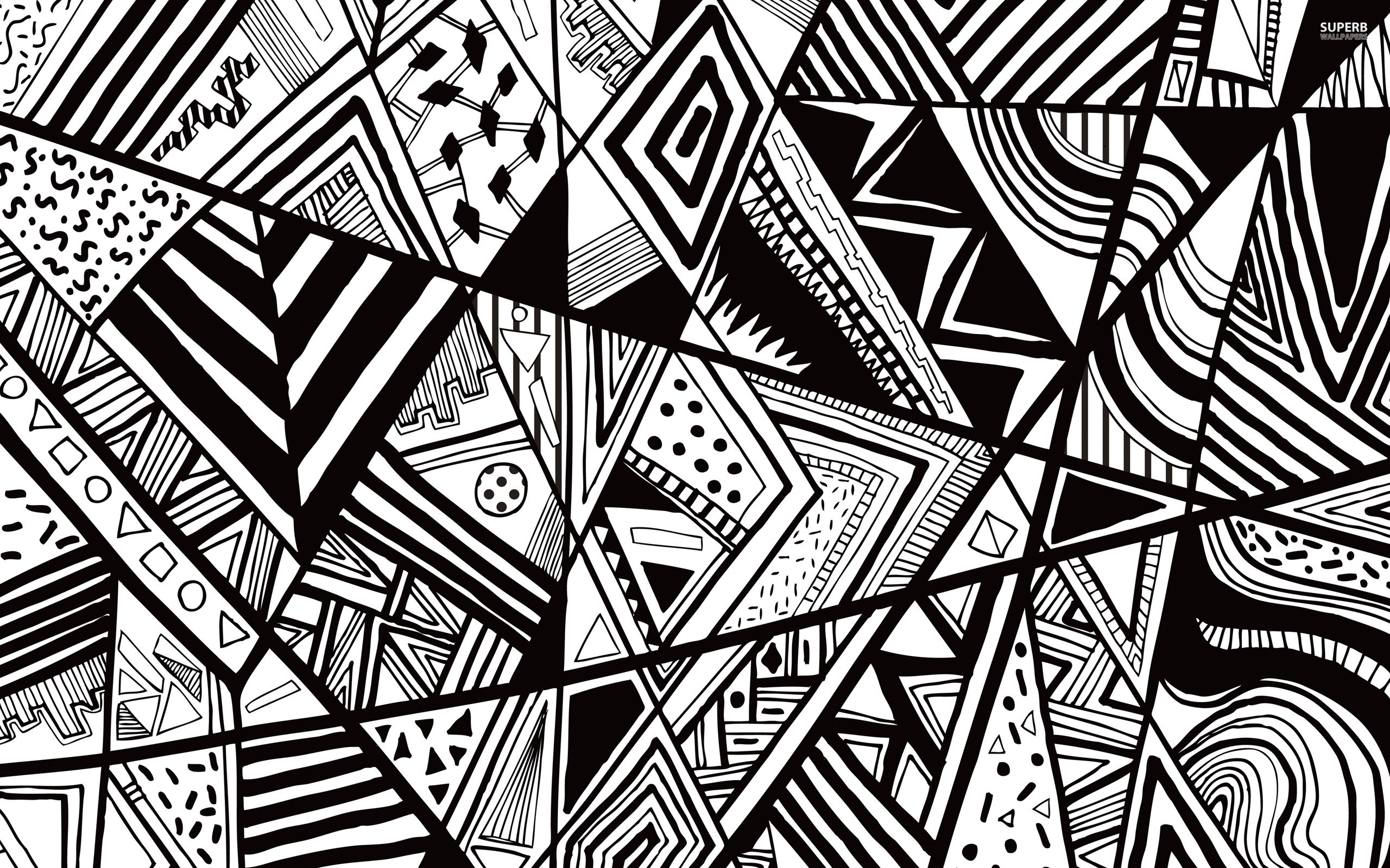 Abstract Black & White Wallpapers