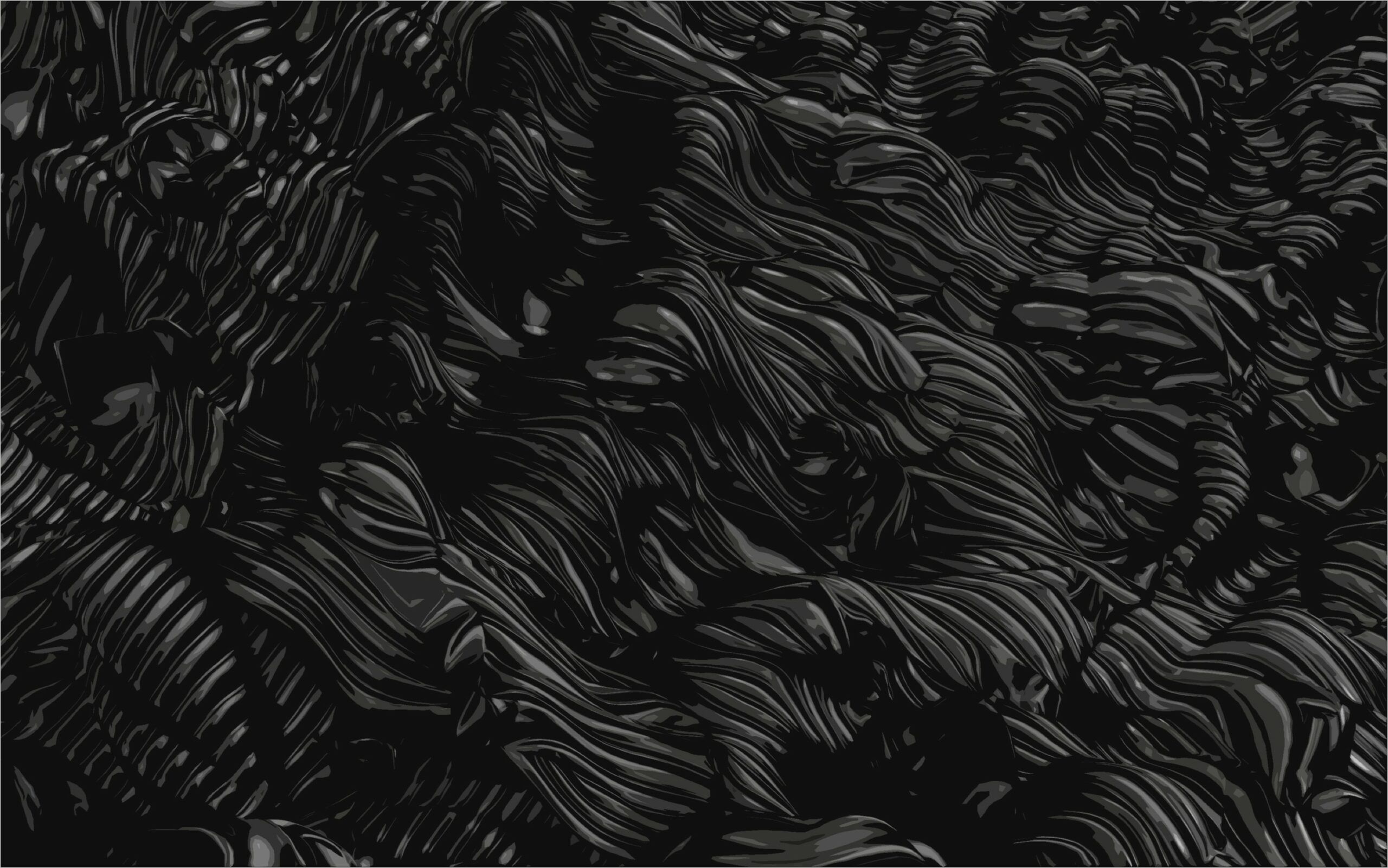 Abstract Black 4K Wallpapers