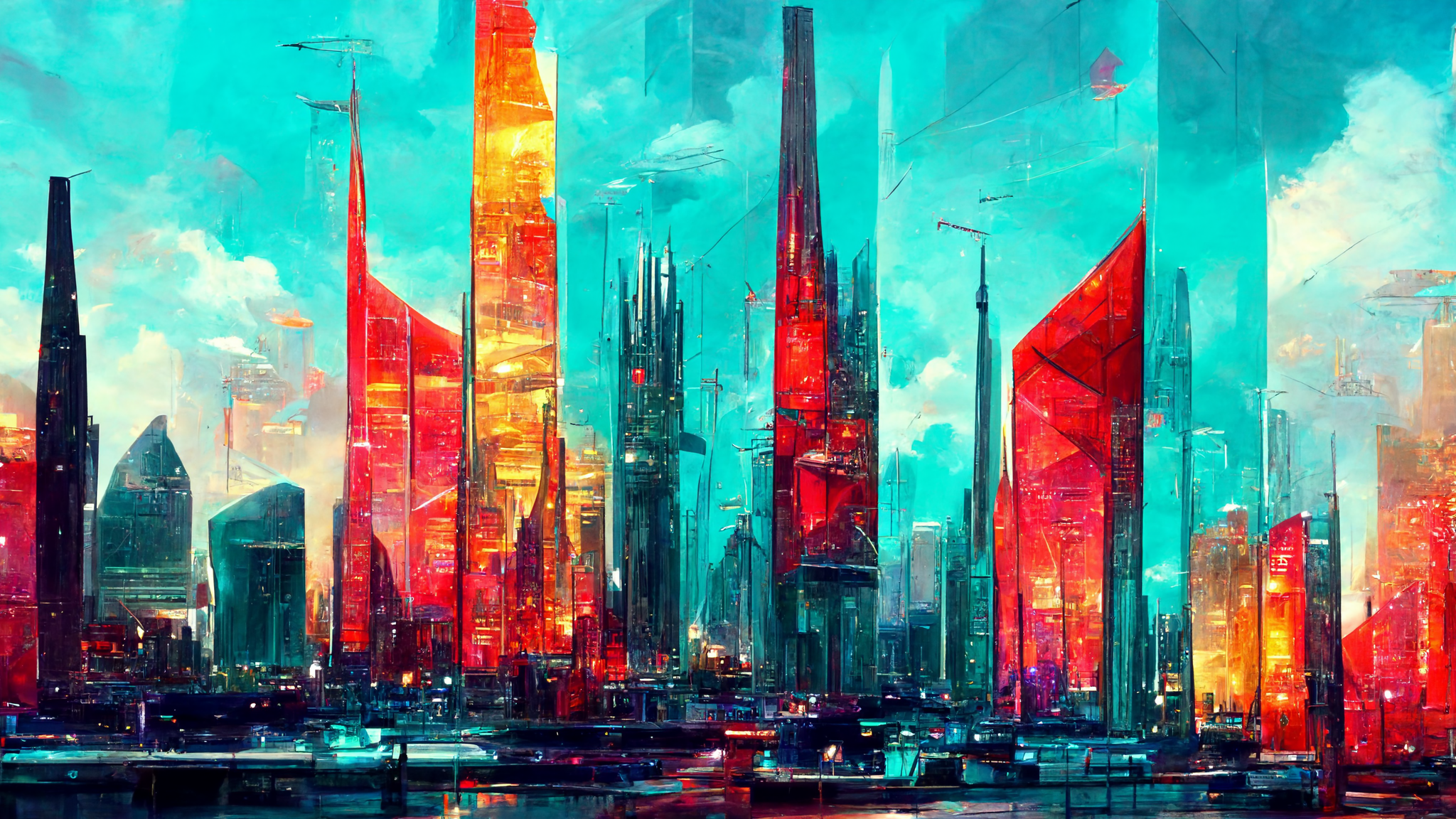 Abstract City Wallpapers