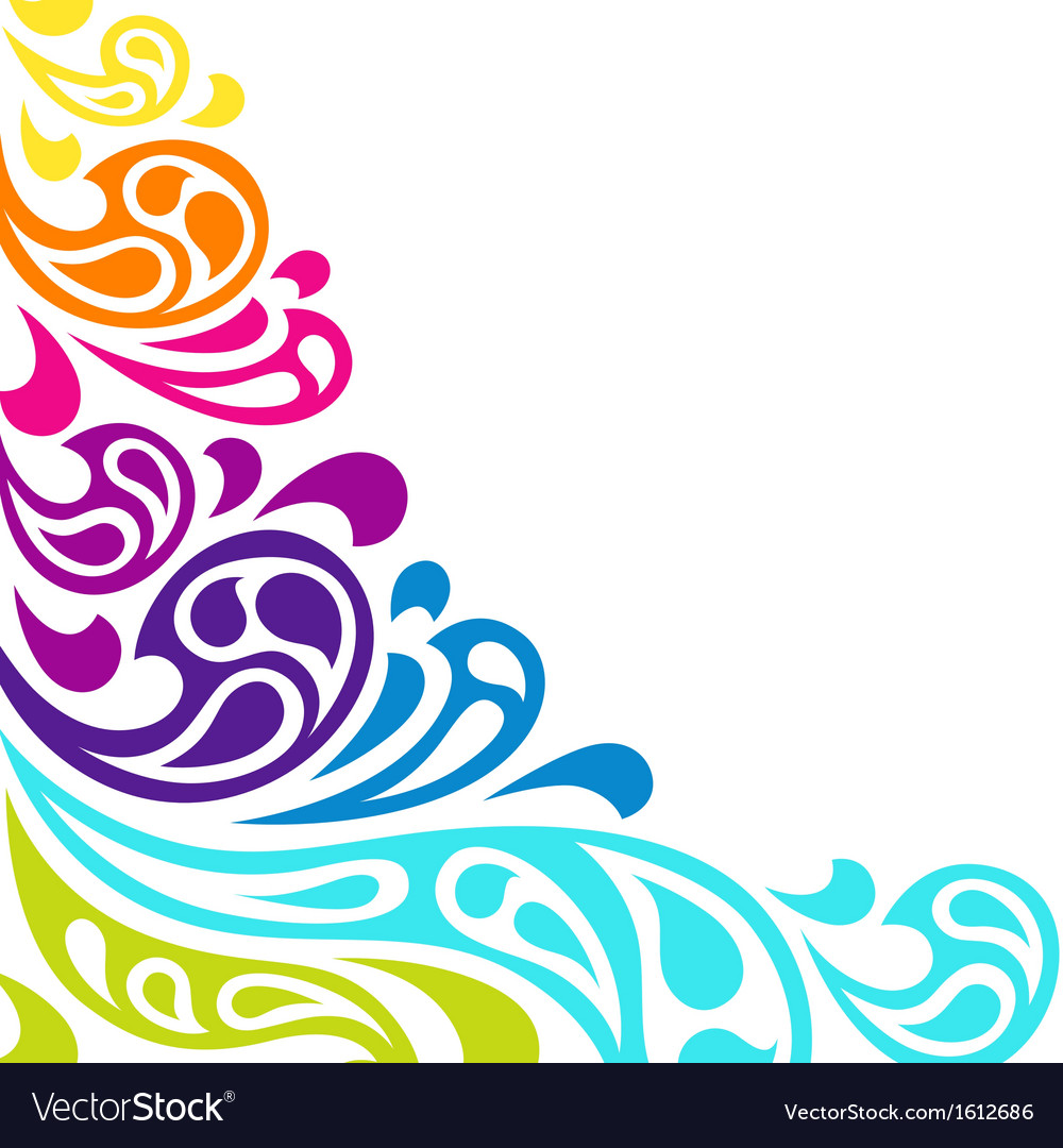 Abstract Color Splash Wallpapers