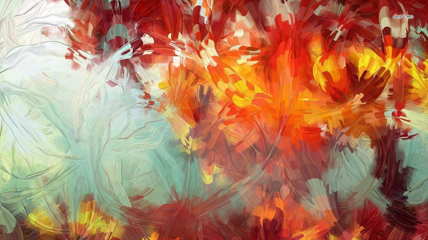 Abstract Color Stroke Wallpapers