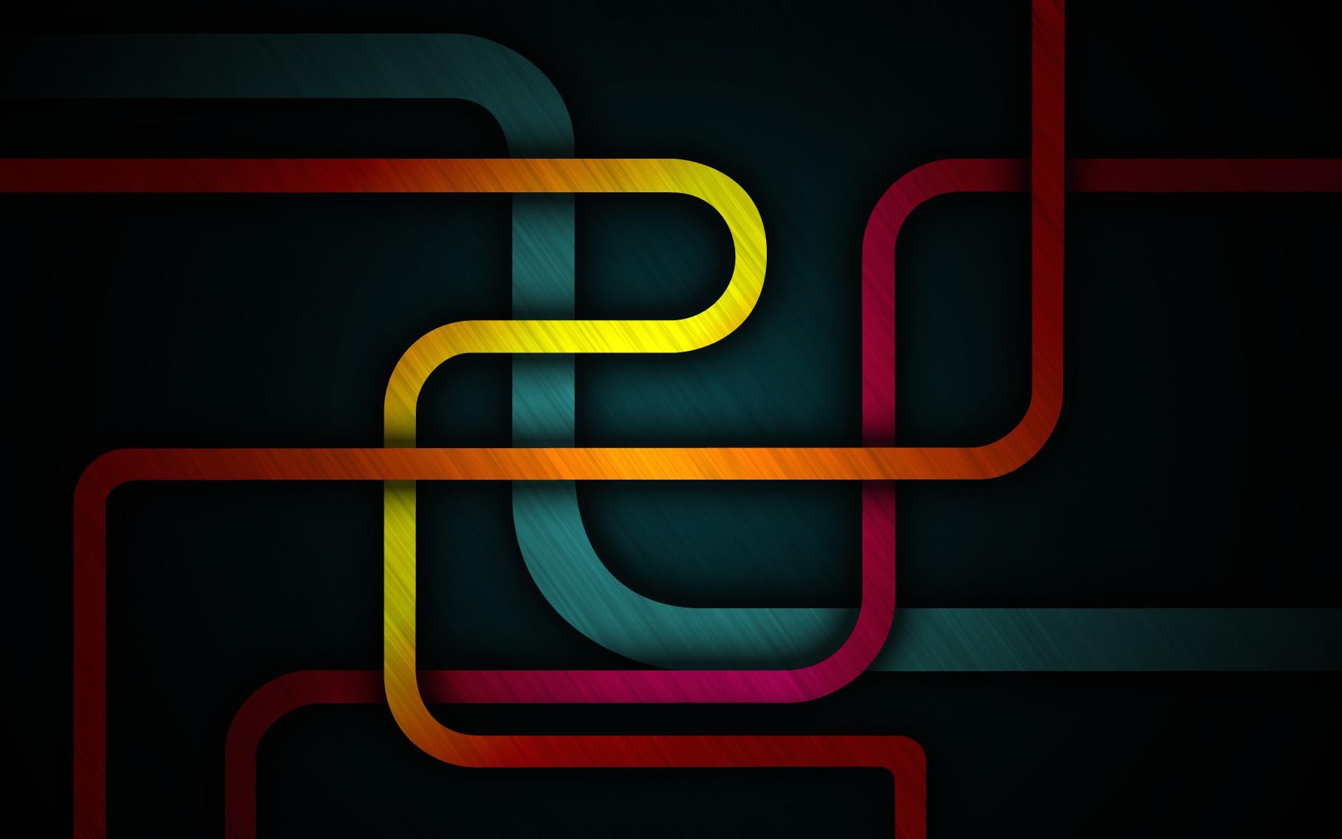 Abstract Colorful Lines Wallpapers