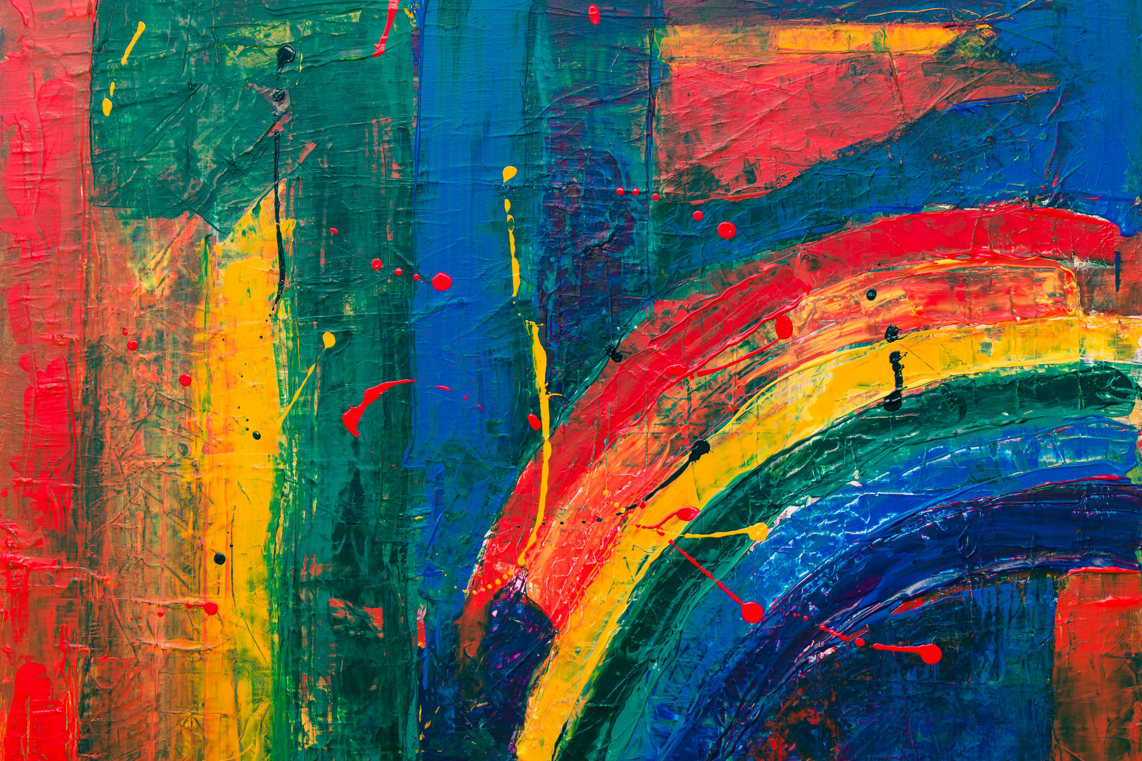 Abstract Colorful Painting Wallpapers