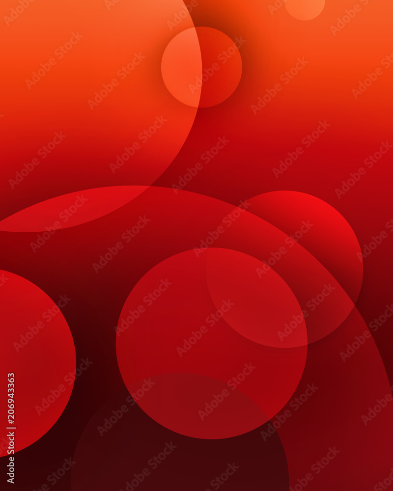 Abstract Dark Circle Layers Wallpapers