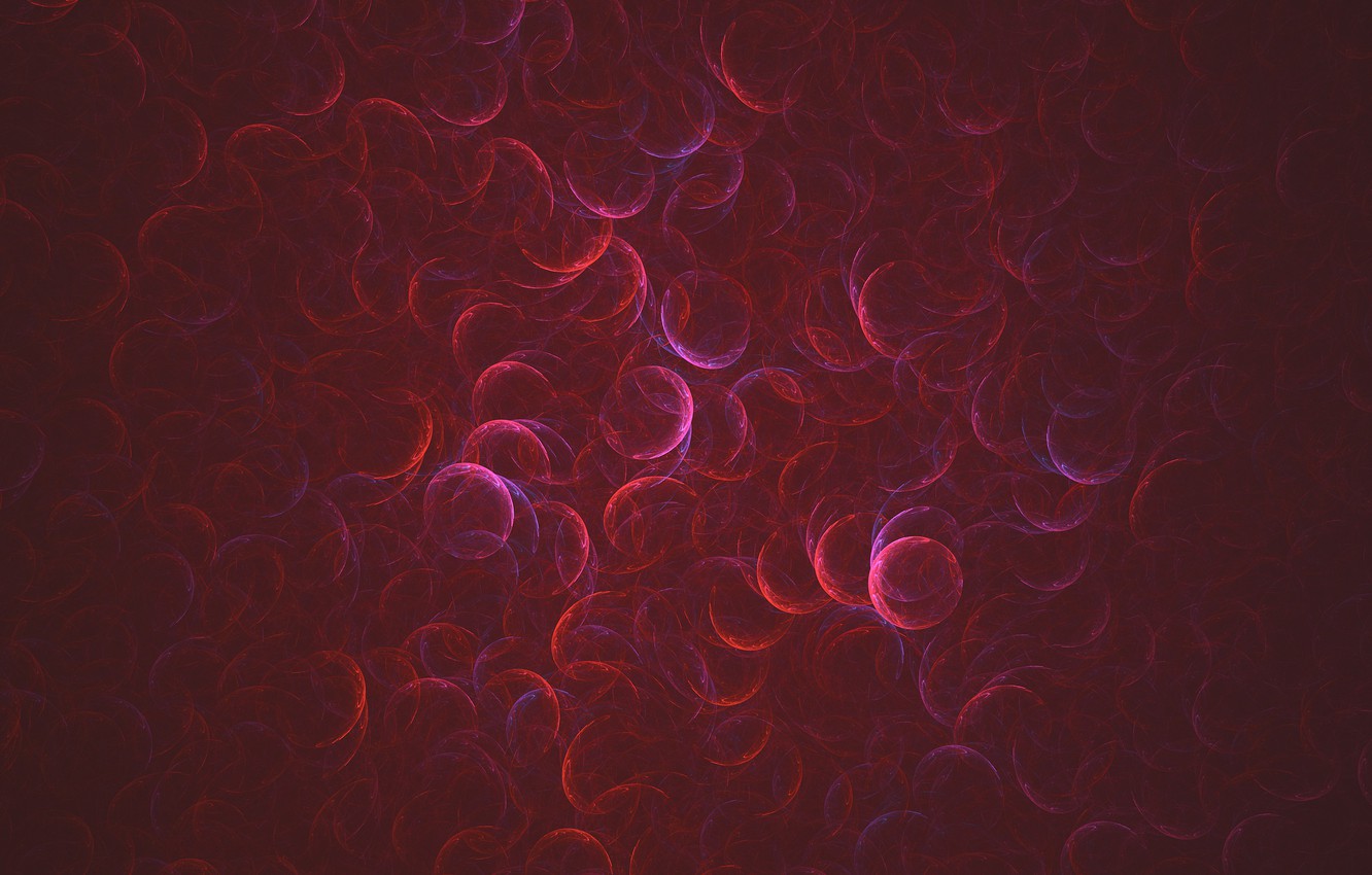 Abstract Dark Red Ball Wallpapers