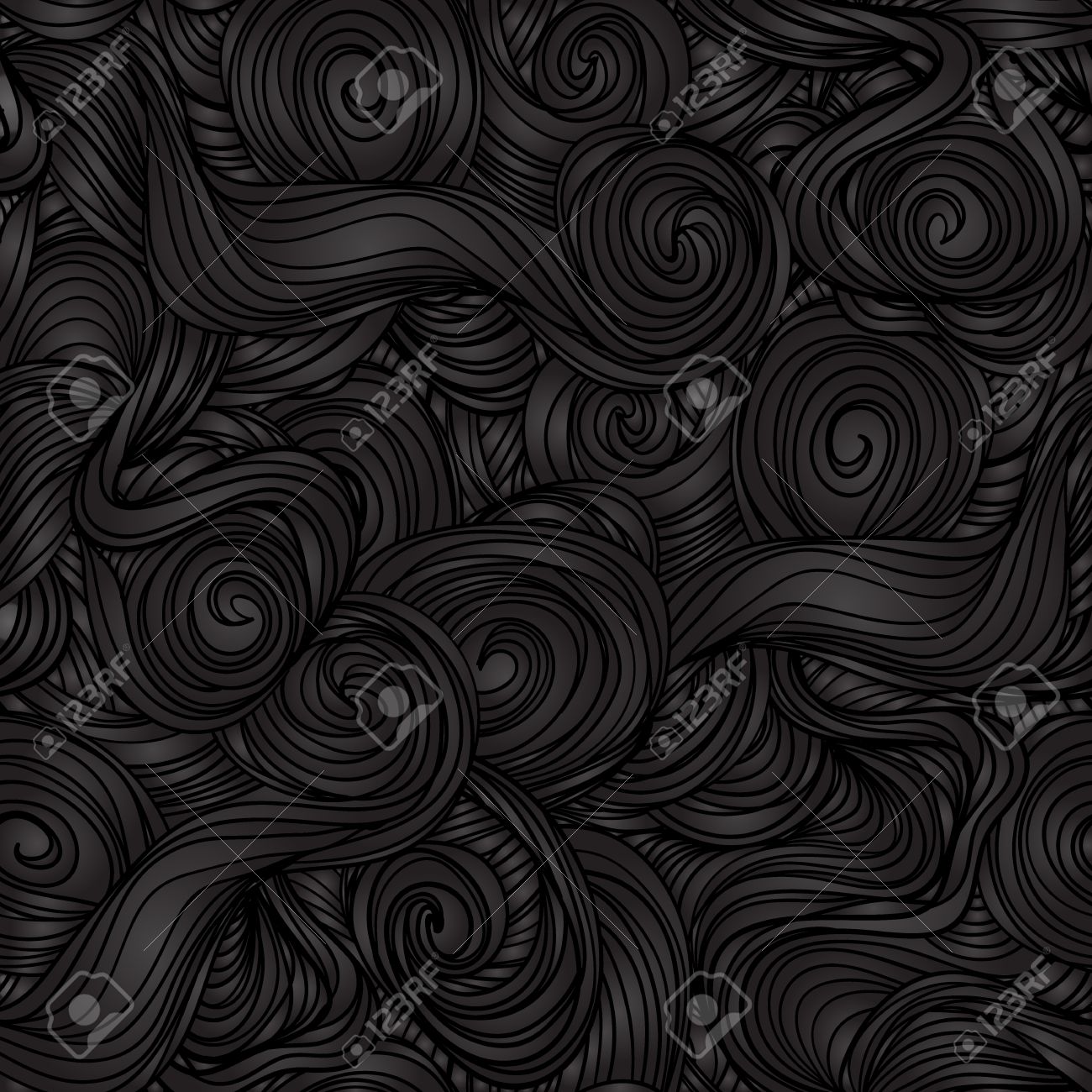 Abstract Dark Waves Wallpapers
