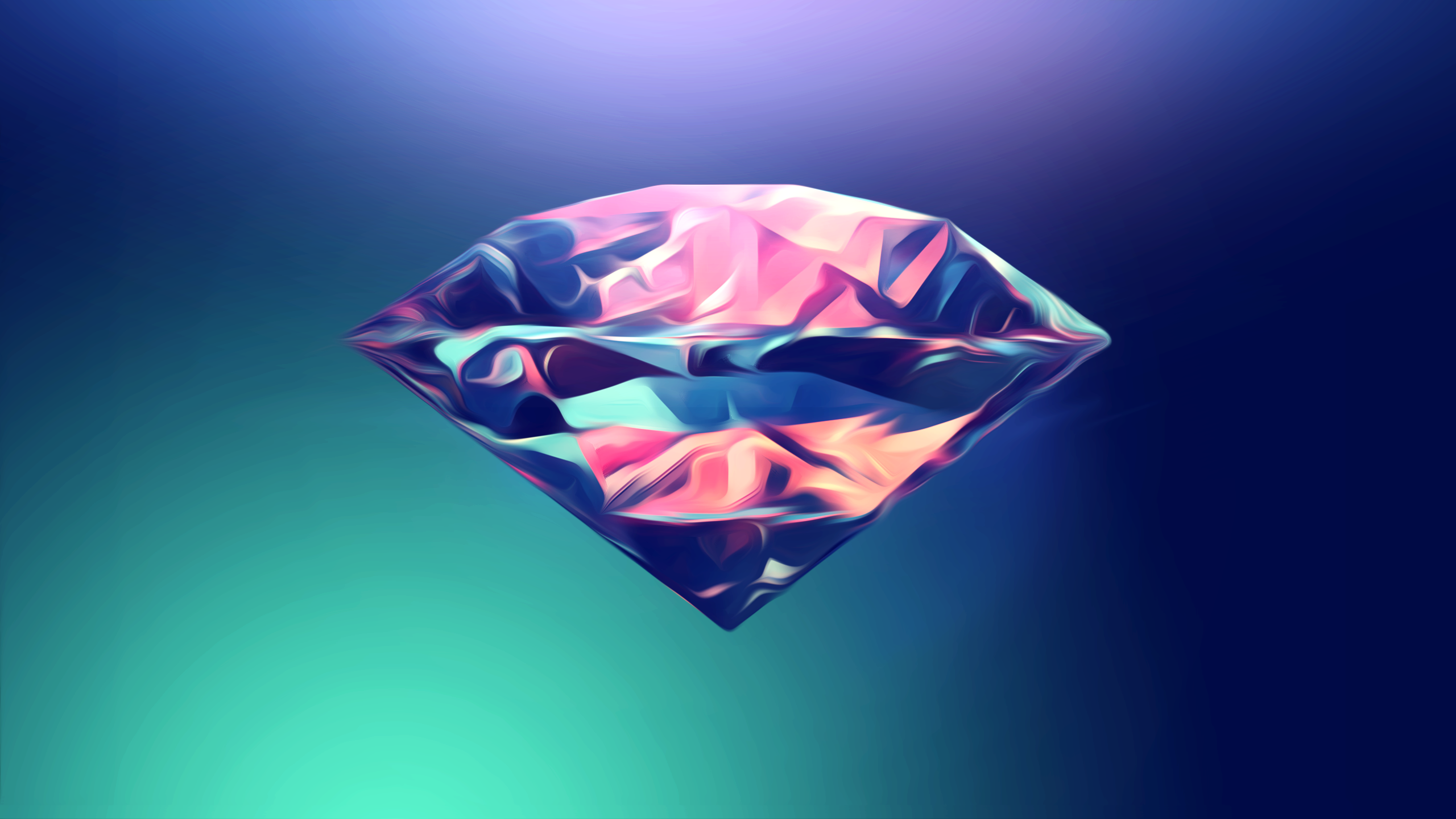 Abstract Diamond Background