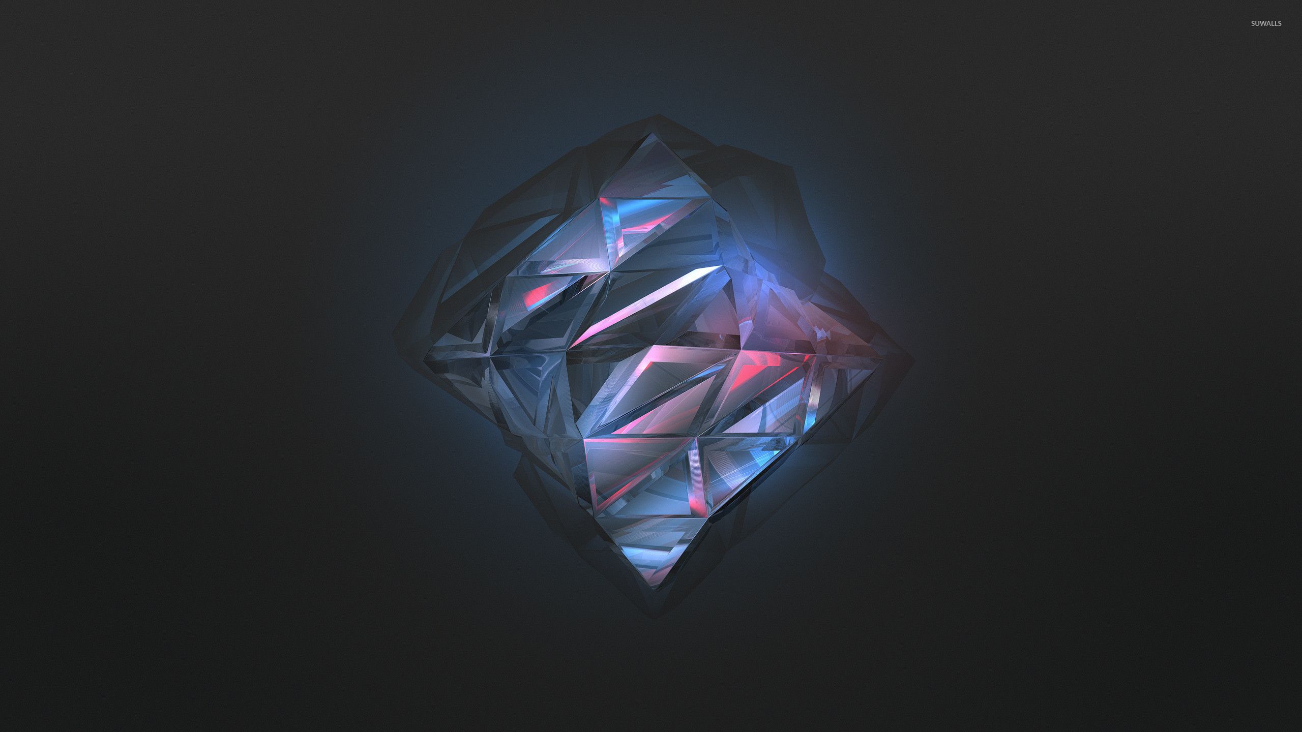 Abstract Diamond Background