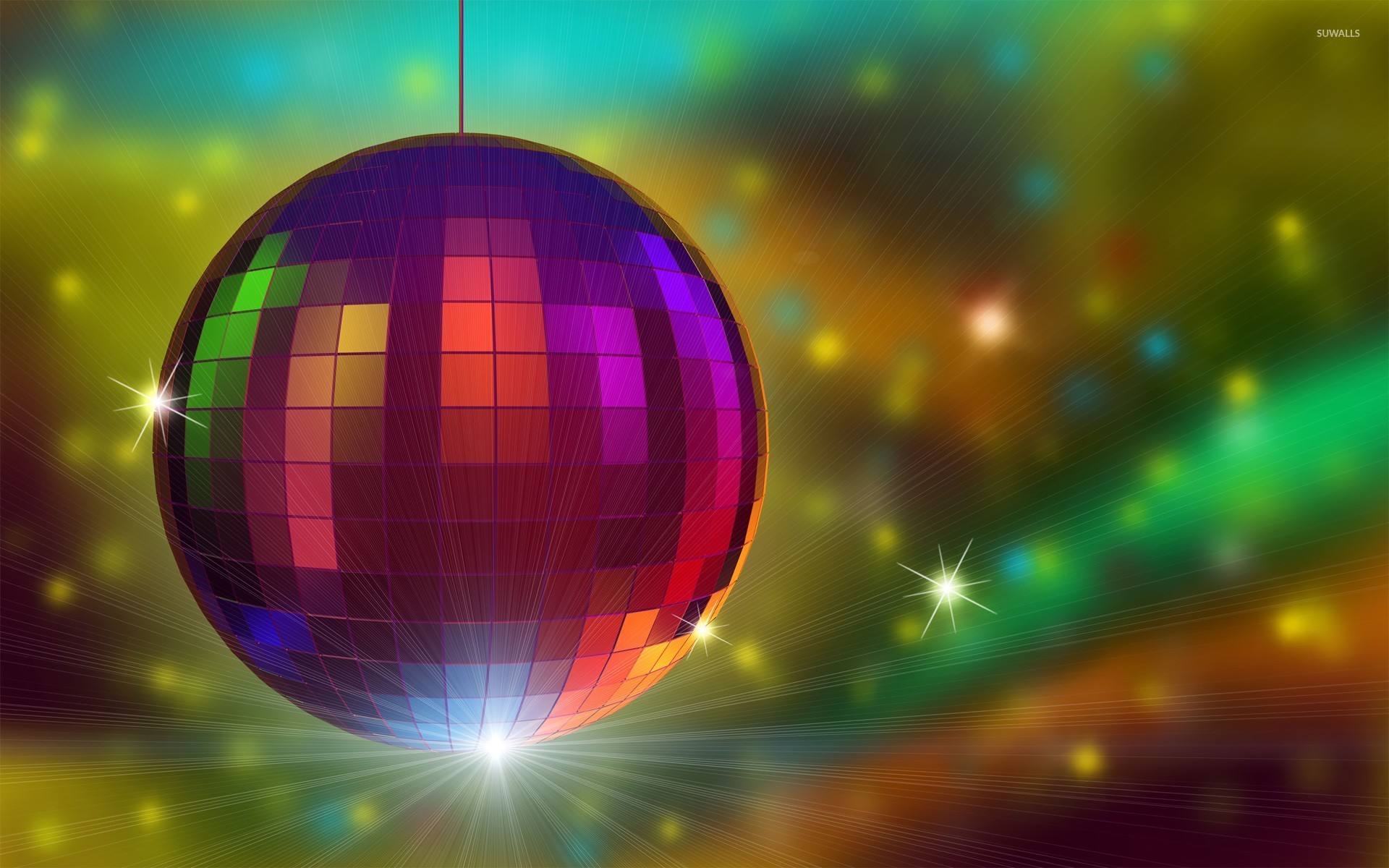 Abstract Disco Ball Wallpapers