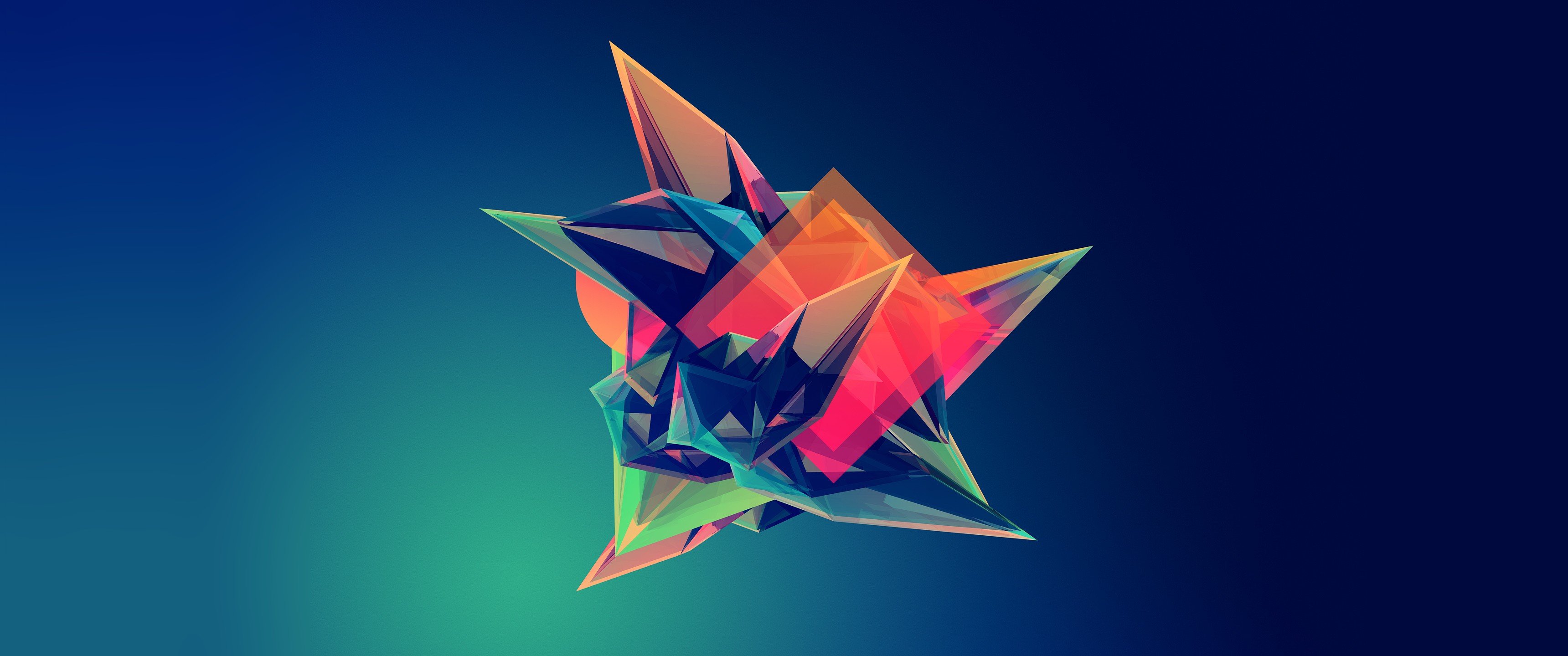 Abstract Facets Wallpapers