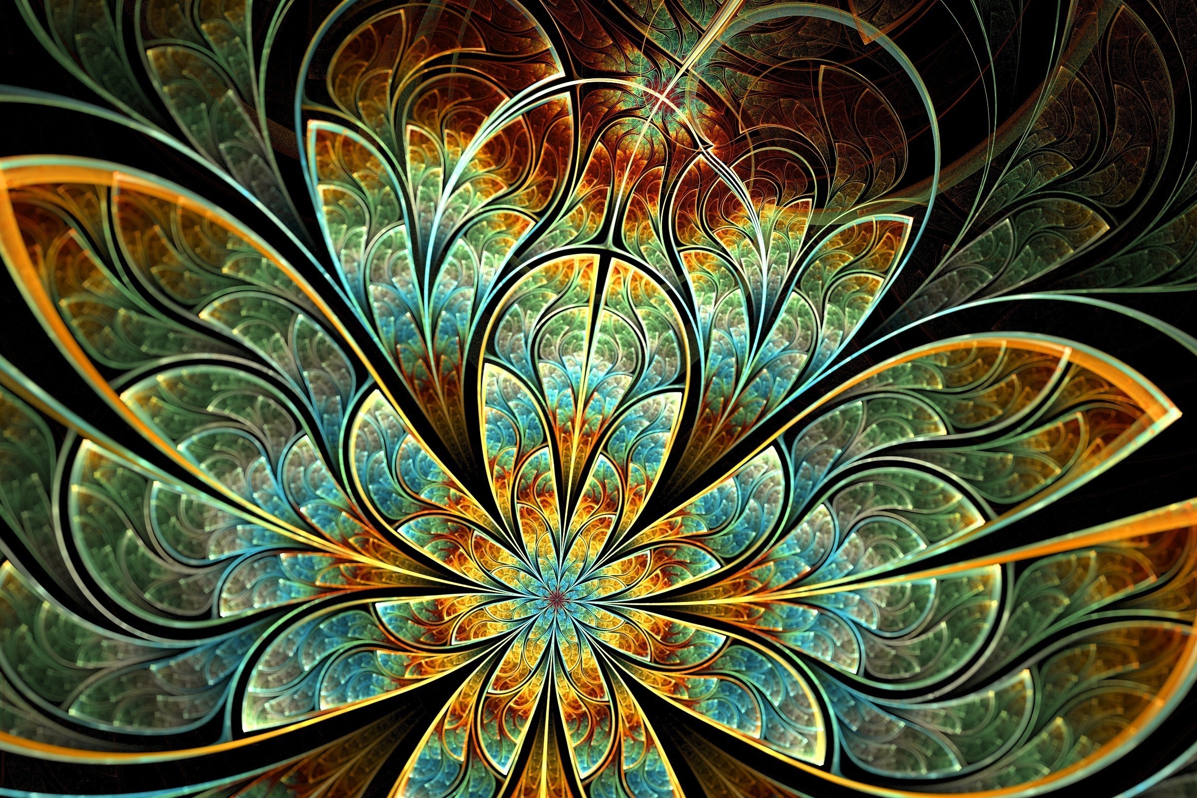 Abstract Fractal Wallpapers