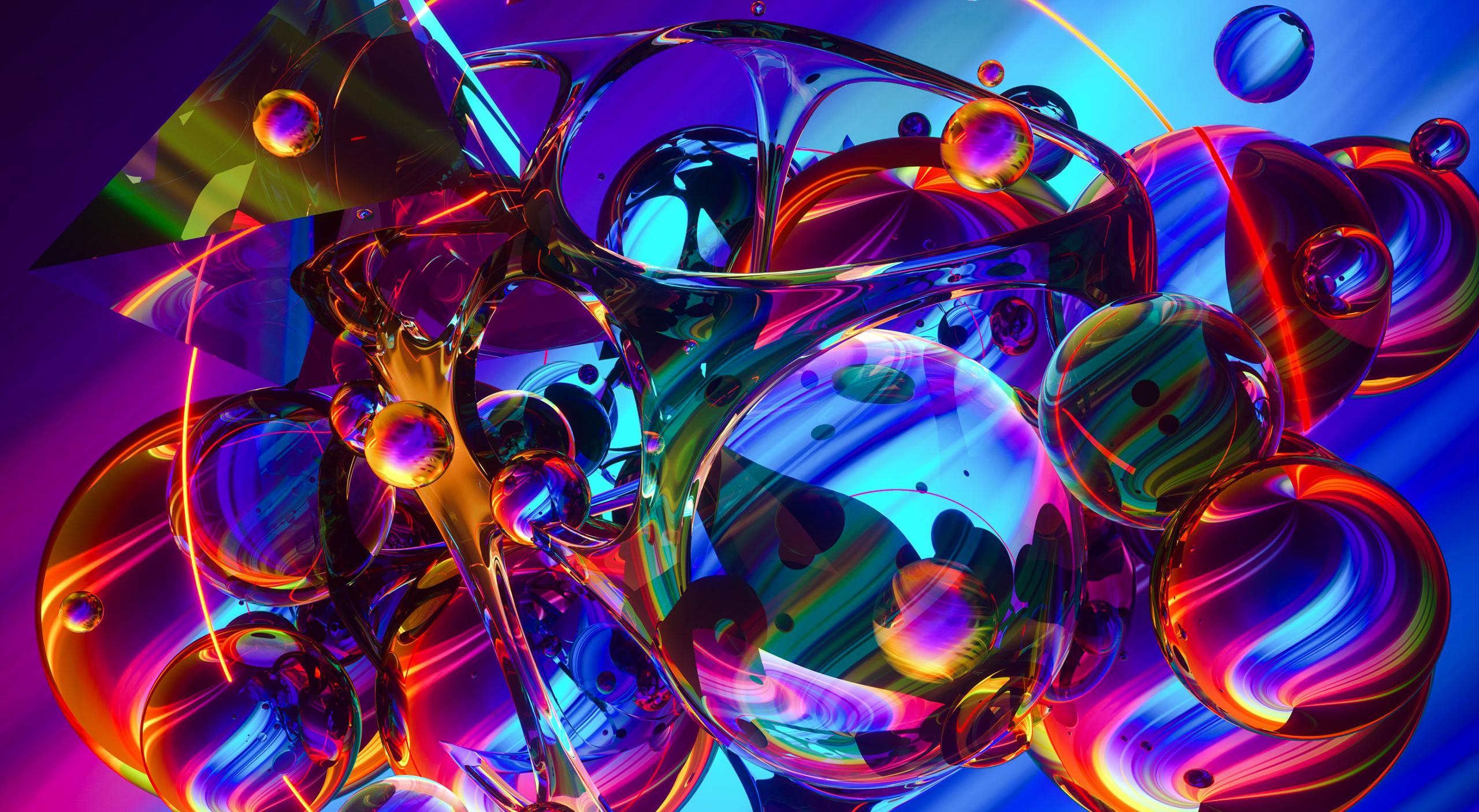 Abstract Glass Wallpapers