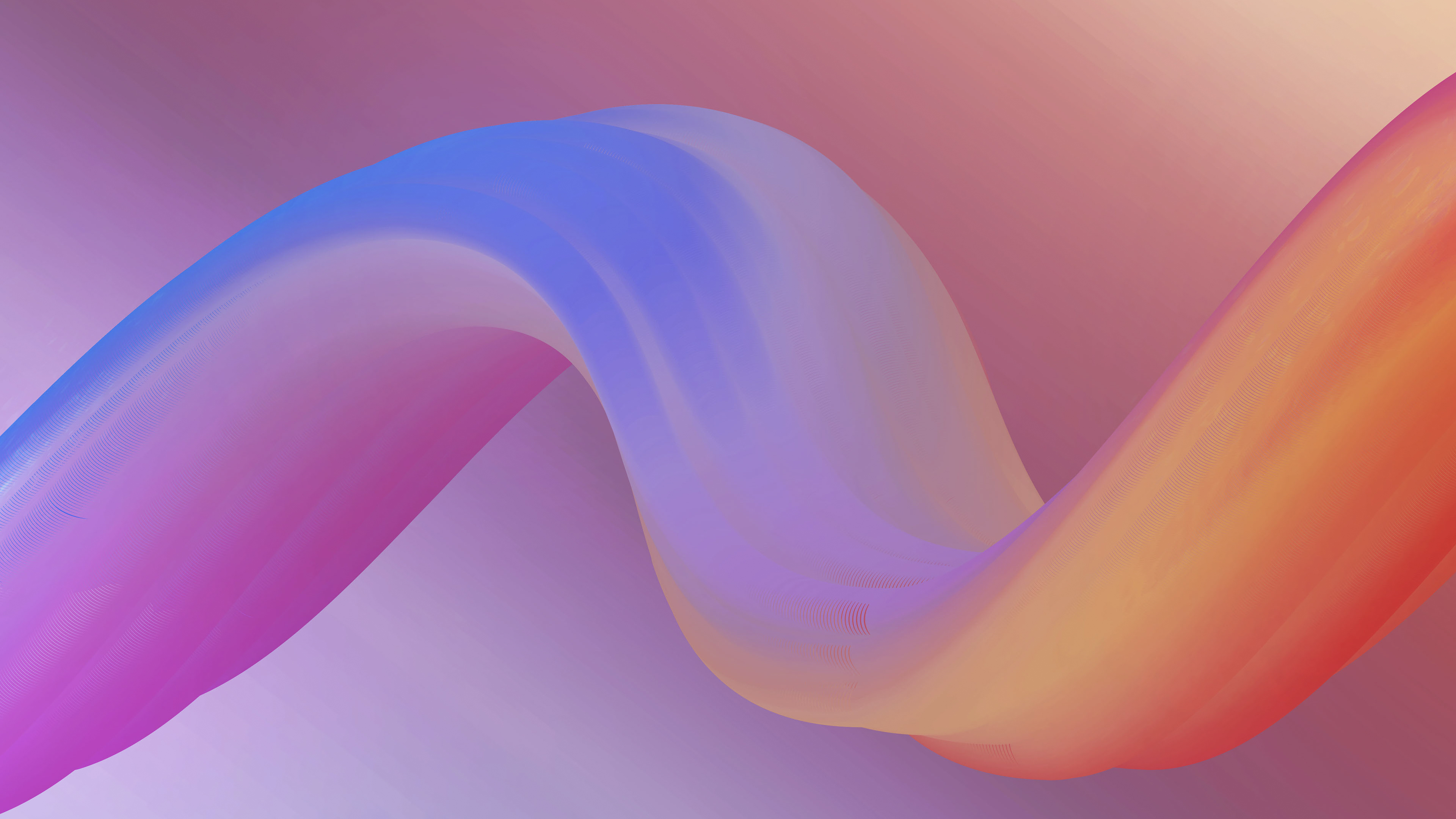 Abstract Gradient Waves Wallpapers