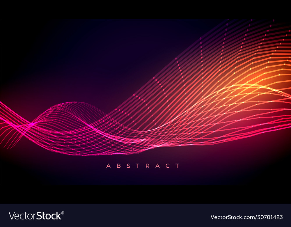 Abstract Gradient Waves Wallpapers