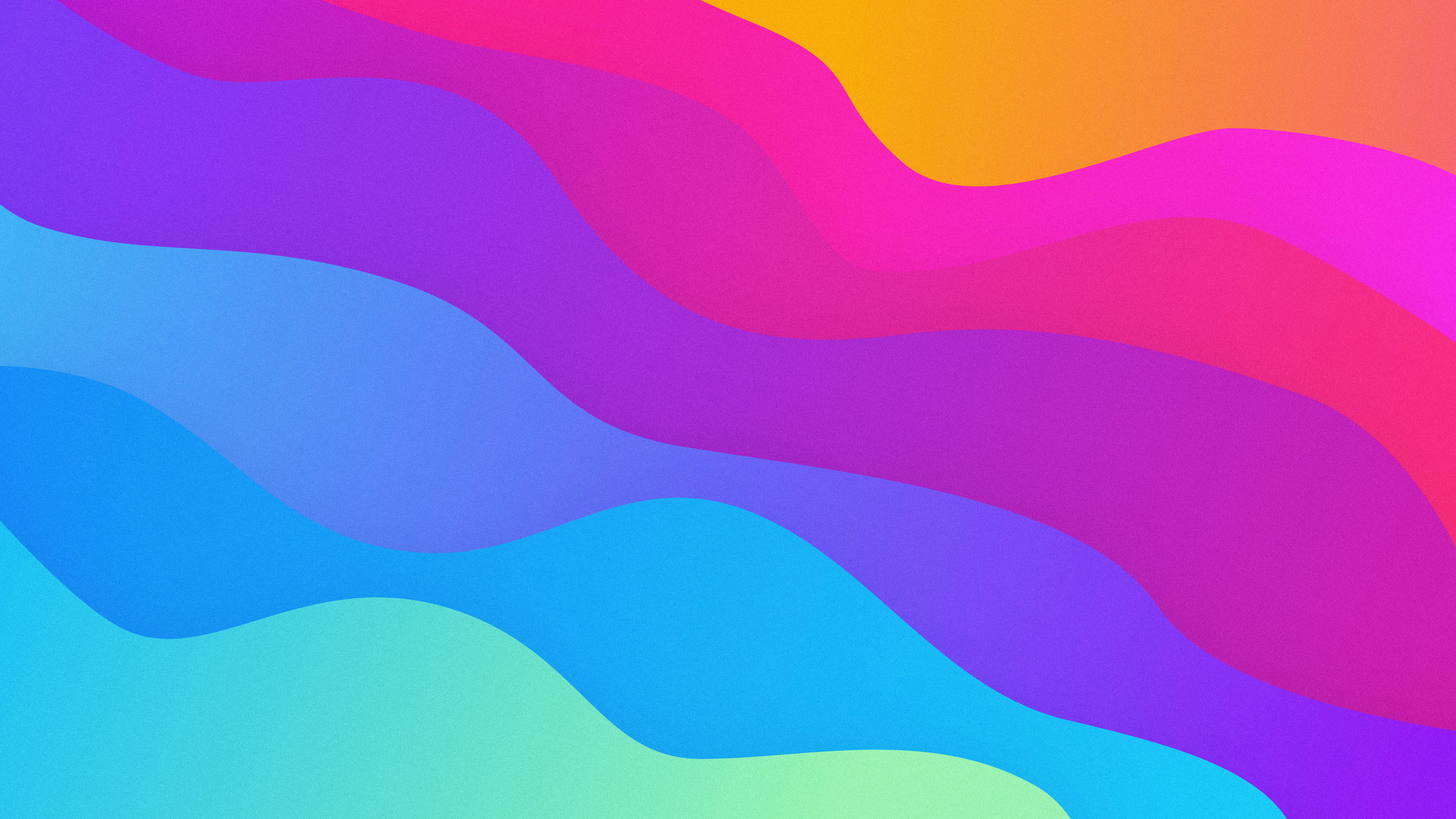 Abstract Gradient Waves Wallpapers