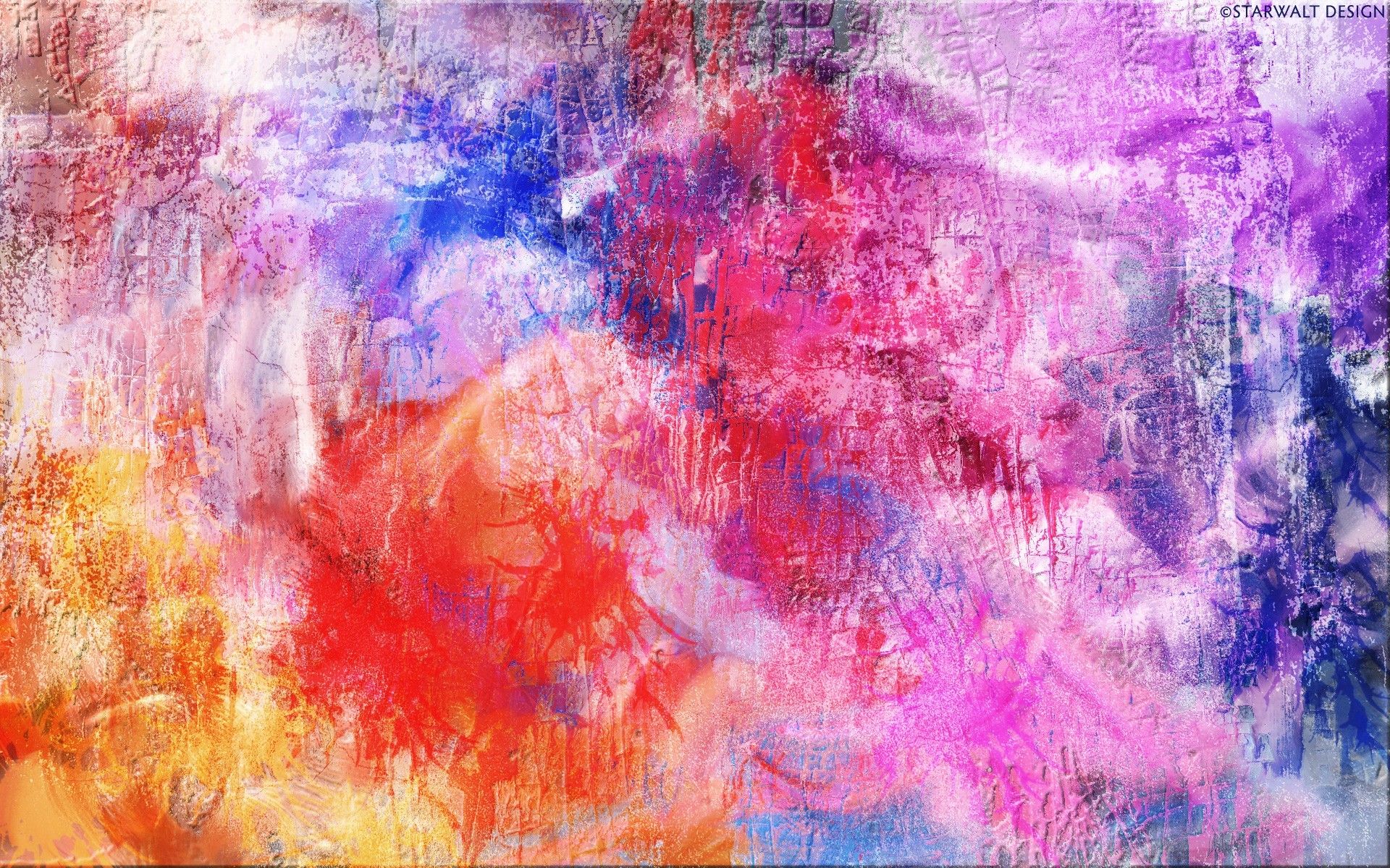 Abstract Hd Digital Paint Wallpapers