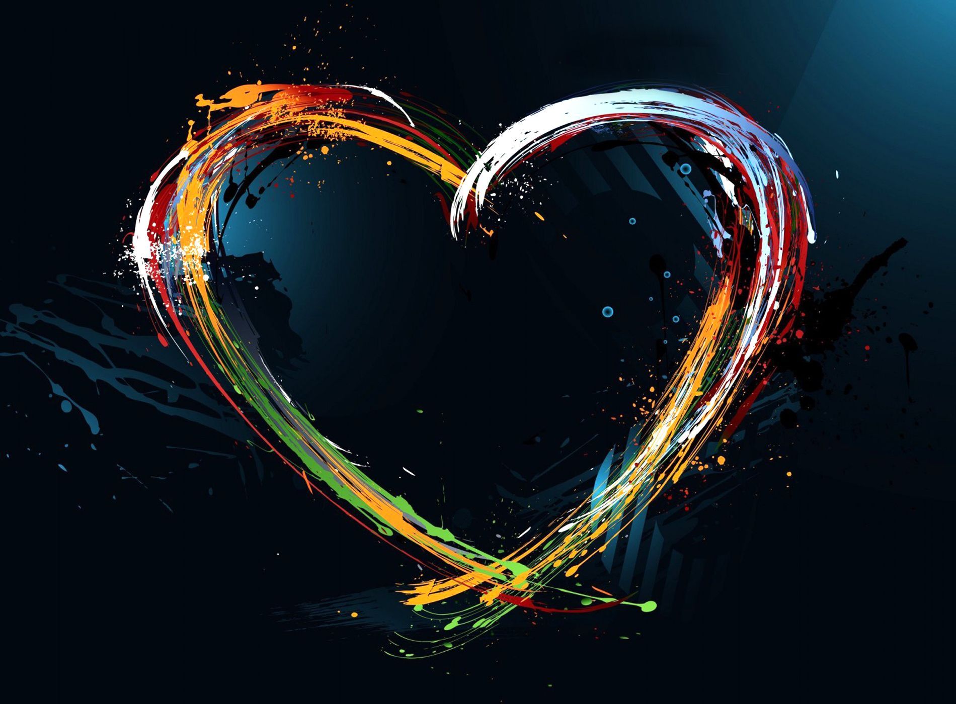 Abstract Heart Wallpapers