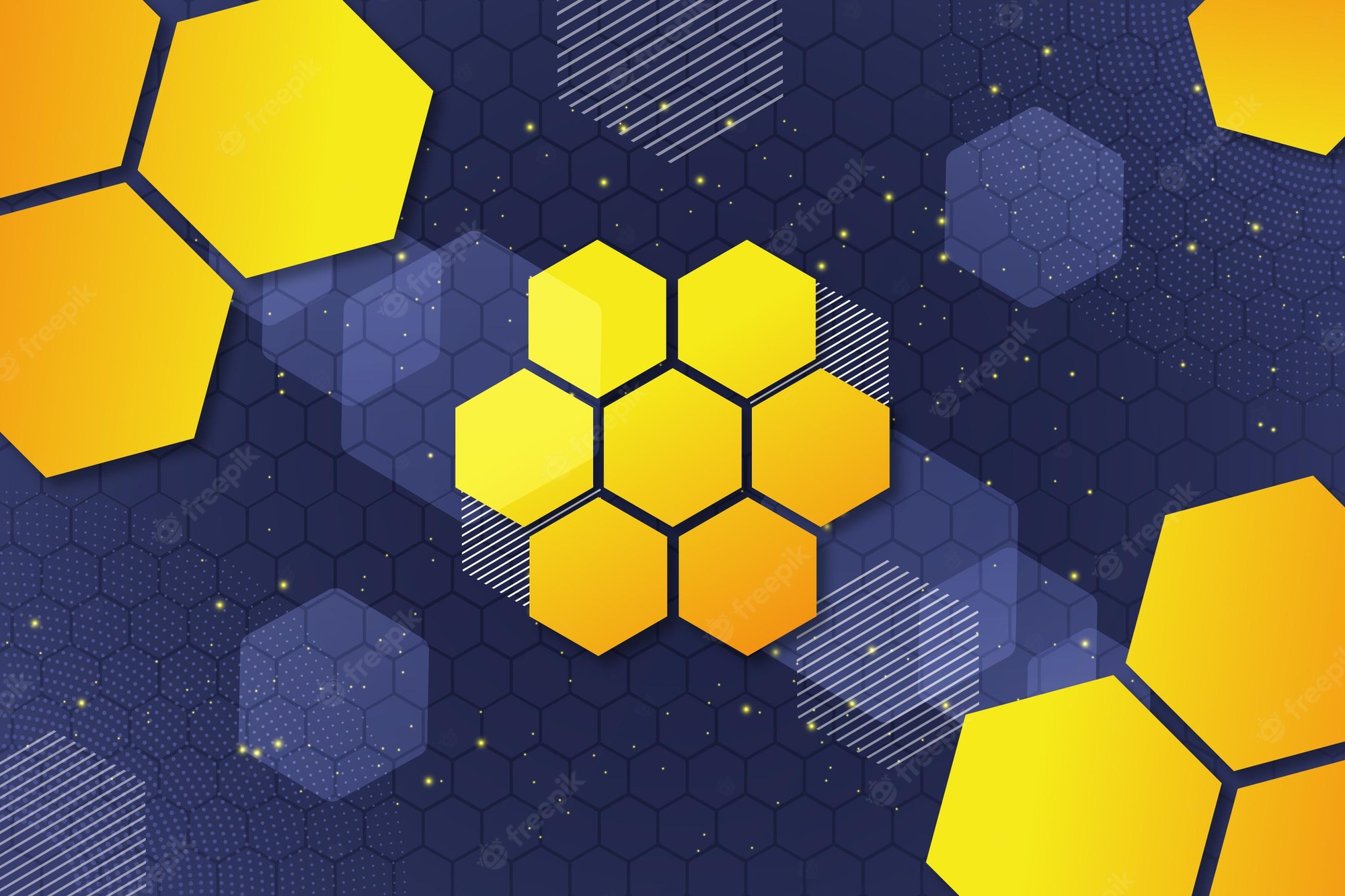 Abstract Hexagon Wallpapers