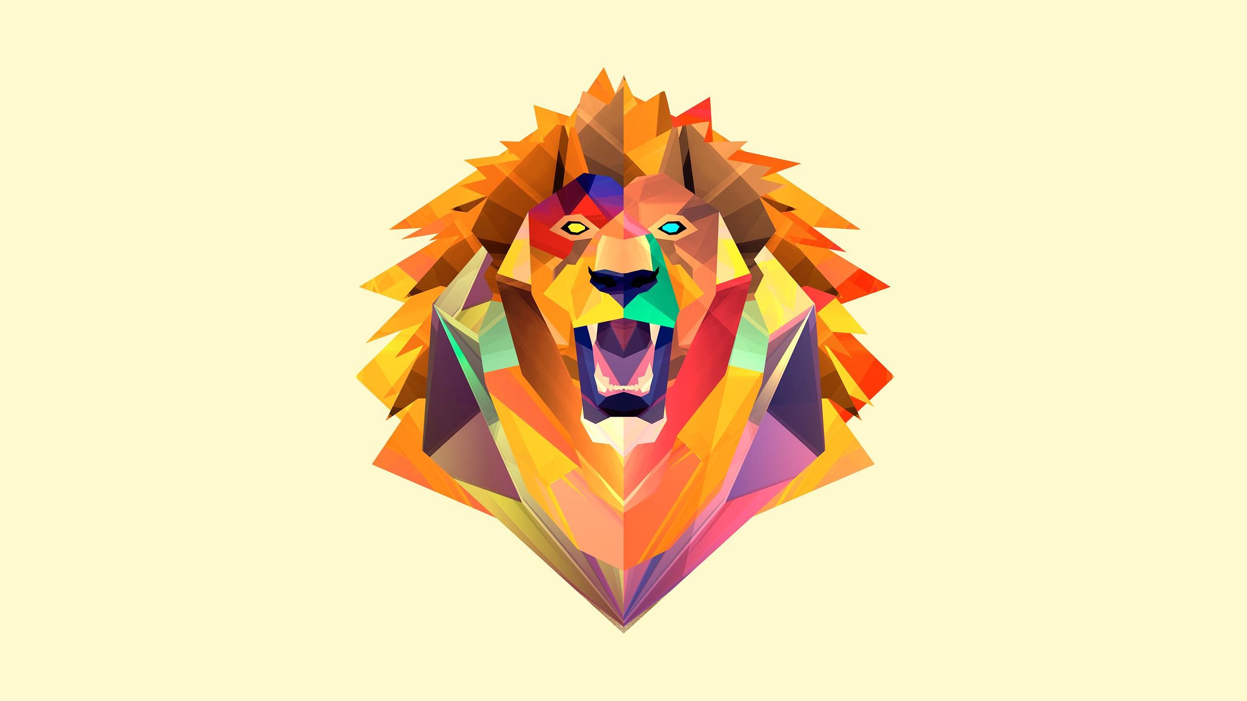 Abstract Lion Wallpapers