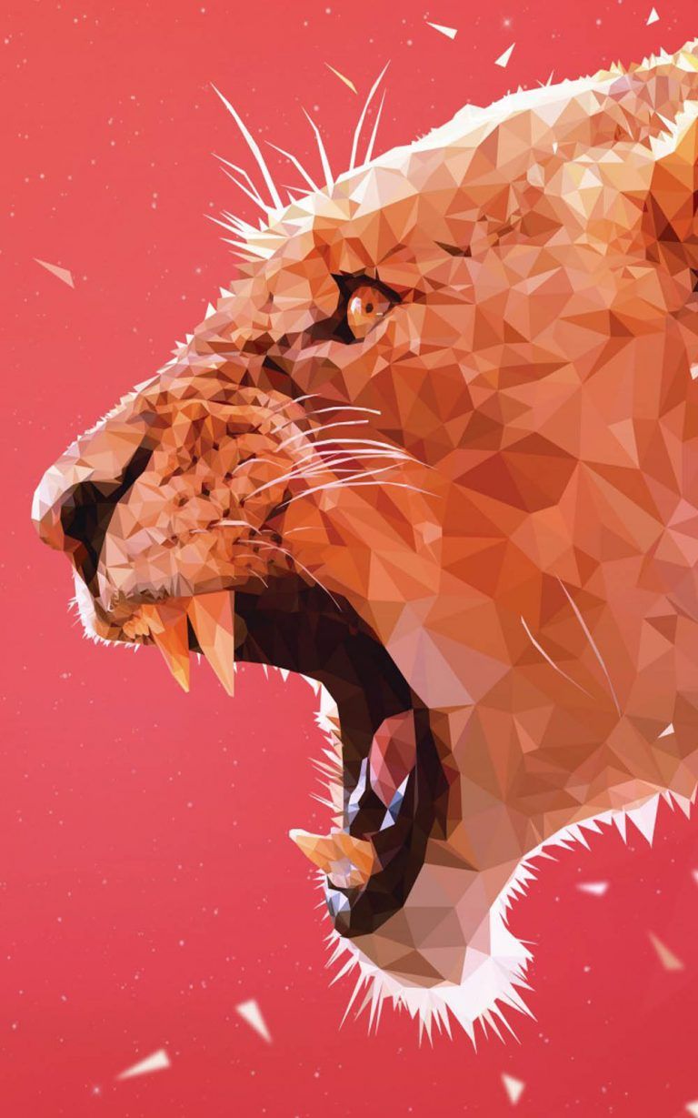 Abstract Lion Wallpapers