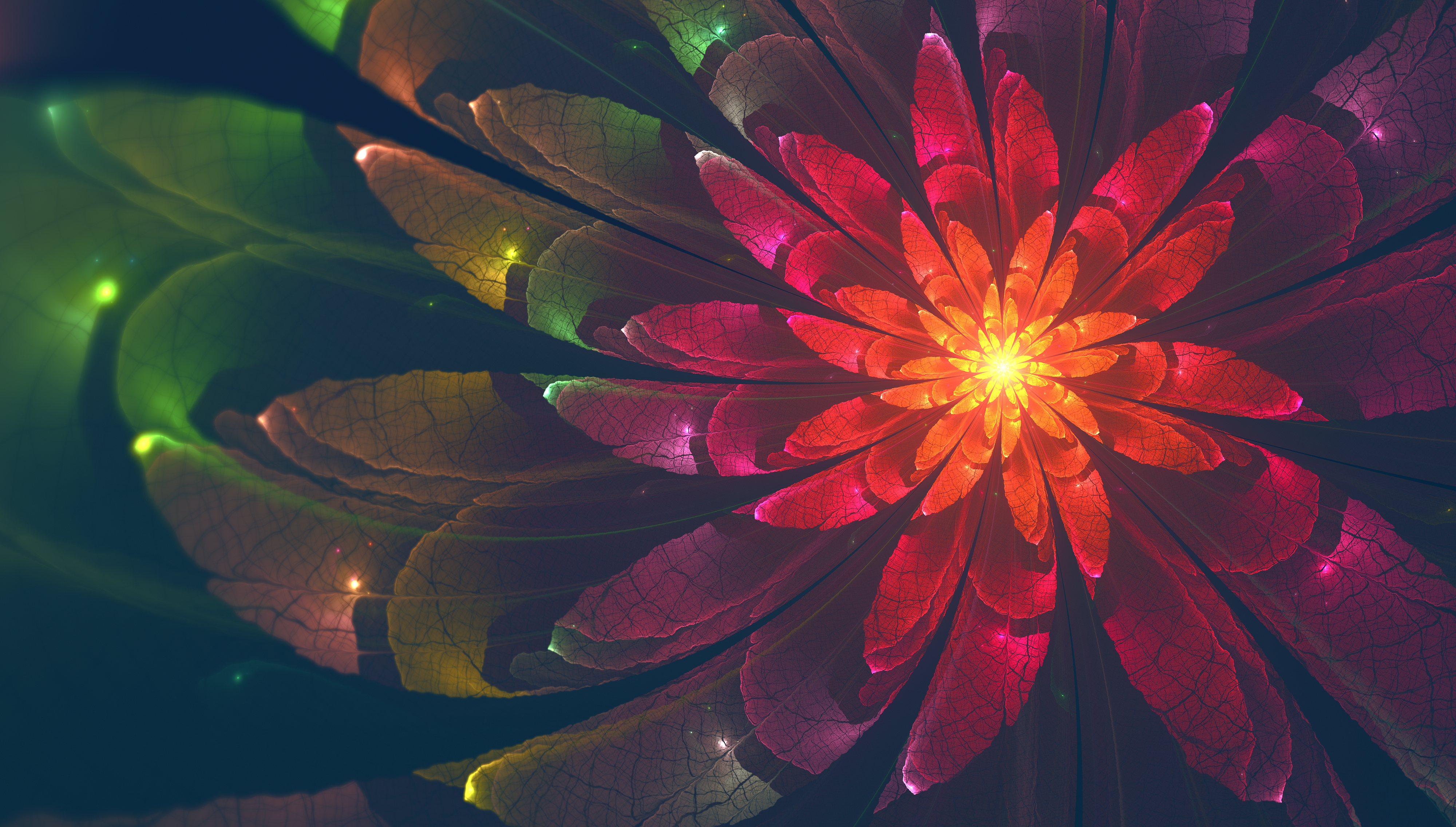 Abstract Lotus Wallpapers