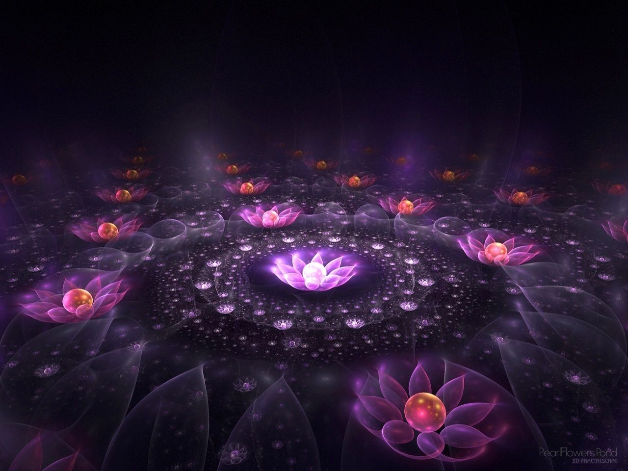 Abstract Lotus Wallpapers