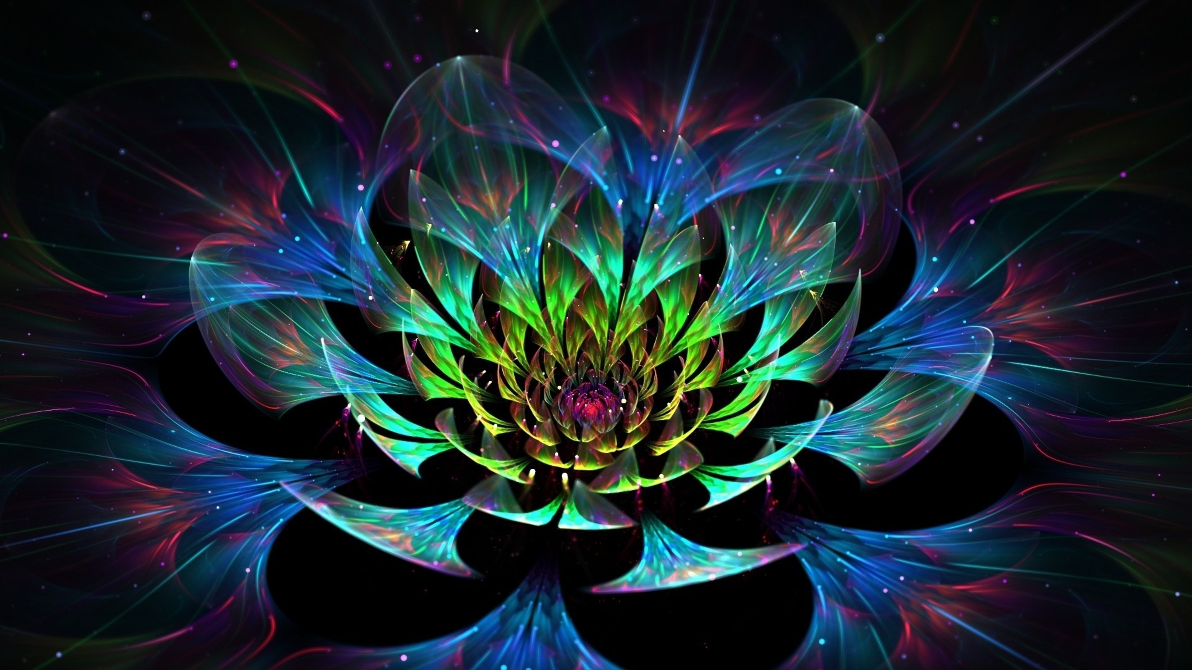 Abstract Lotus Wallpapers