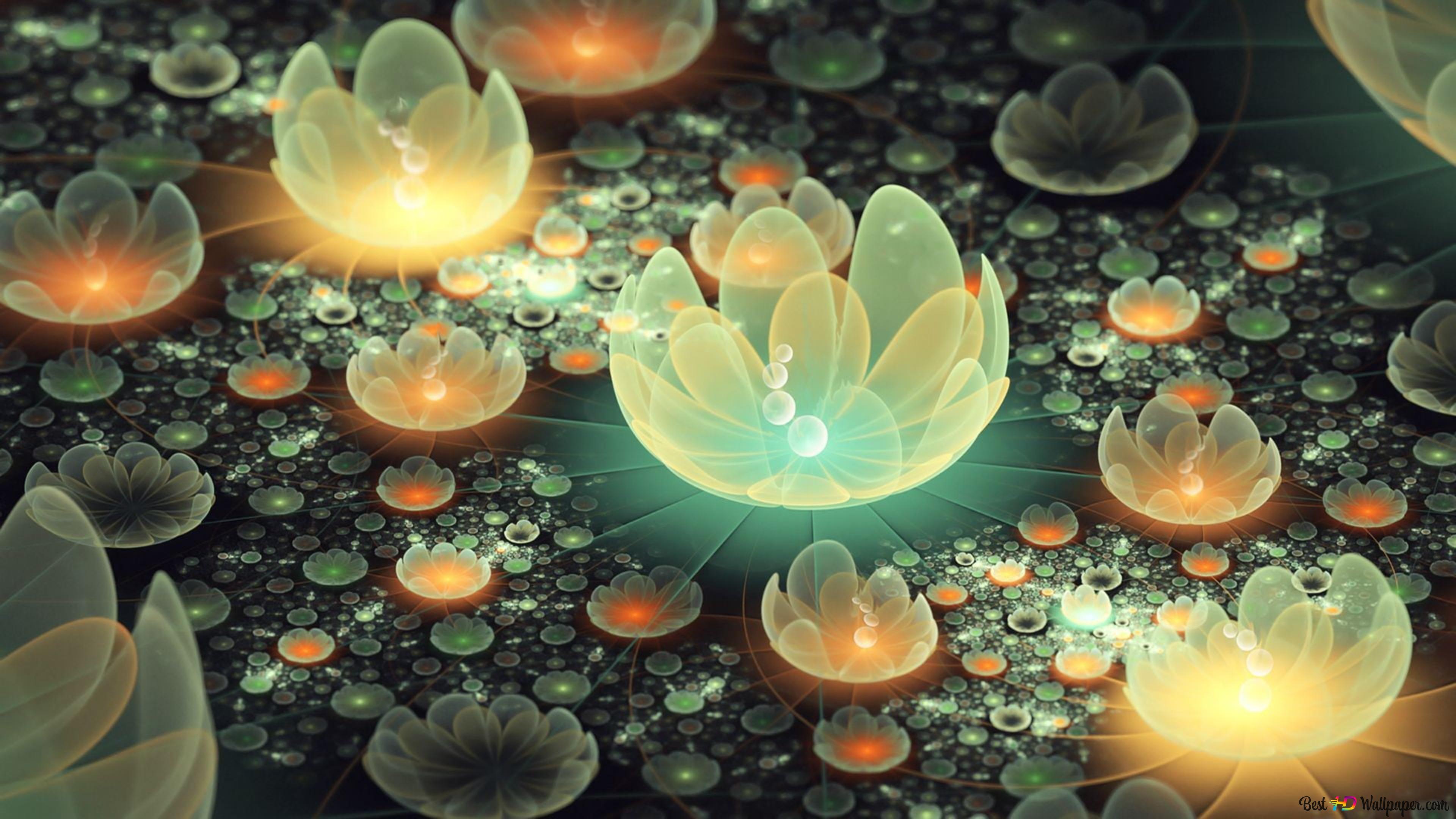 Abstract Lotus Wallpapers