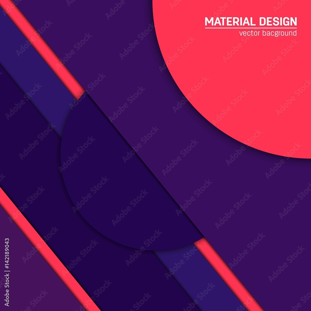 Abstract Material Flat Design Wallpapers