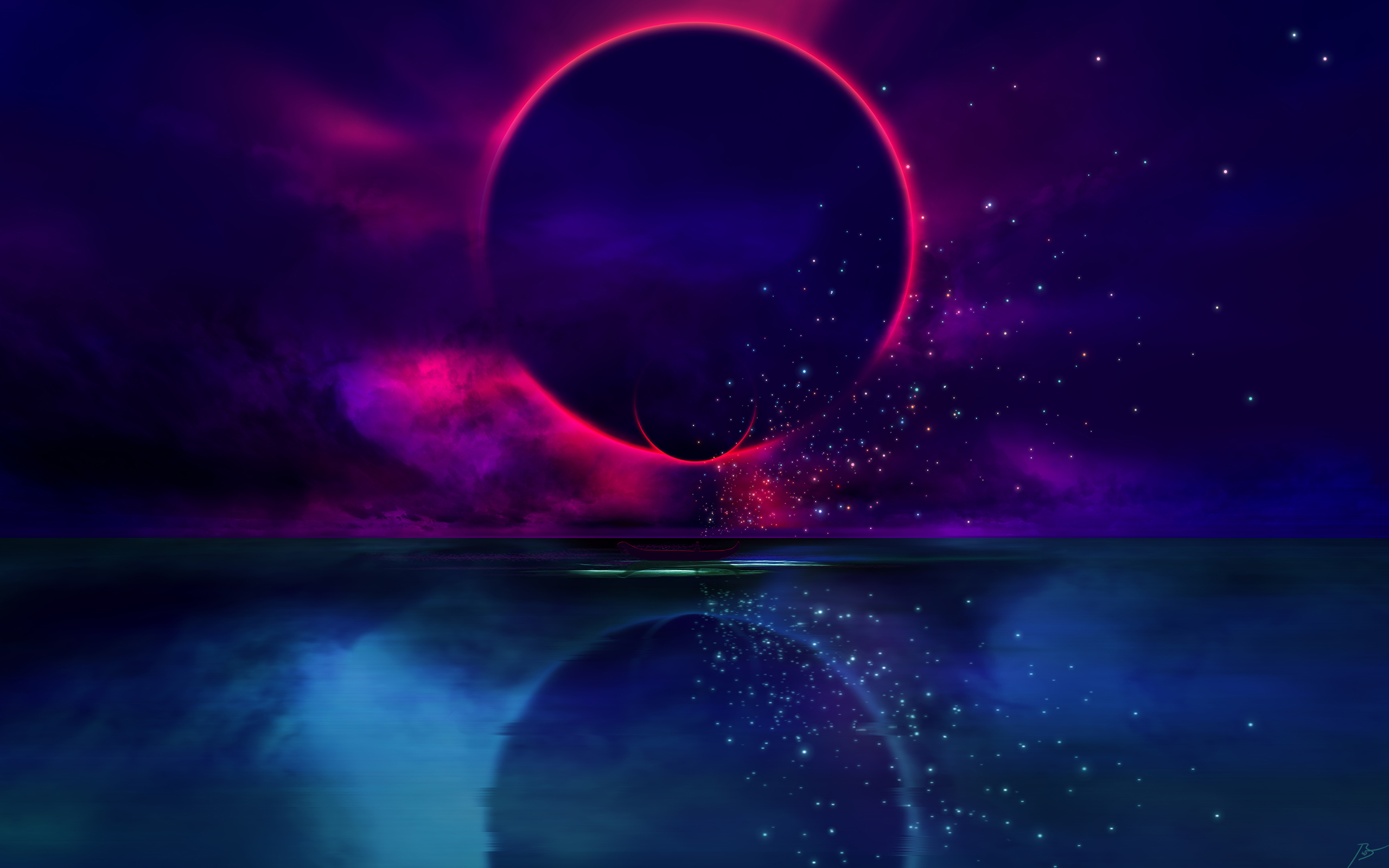 Abstract Moon Wallpapers