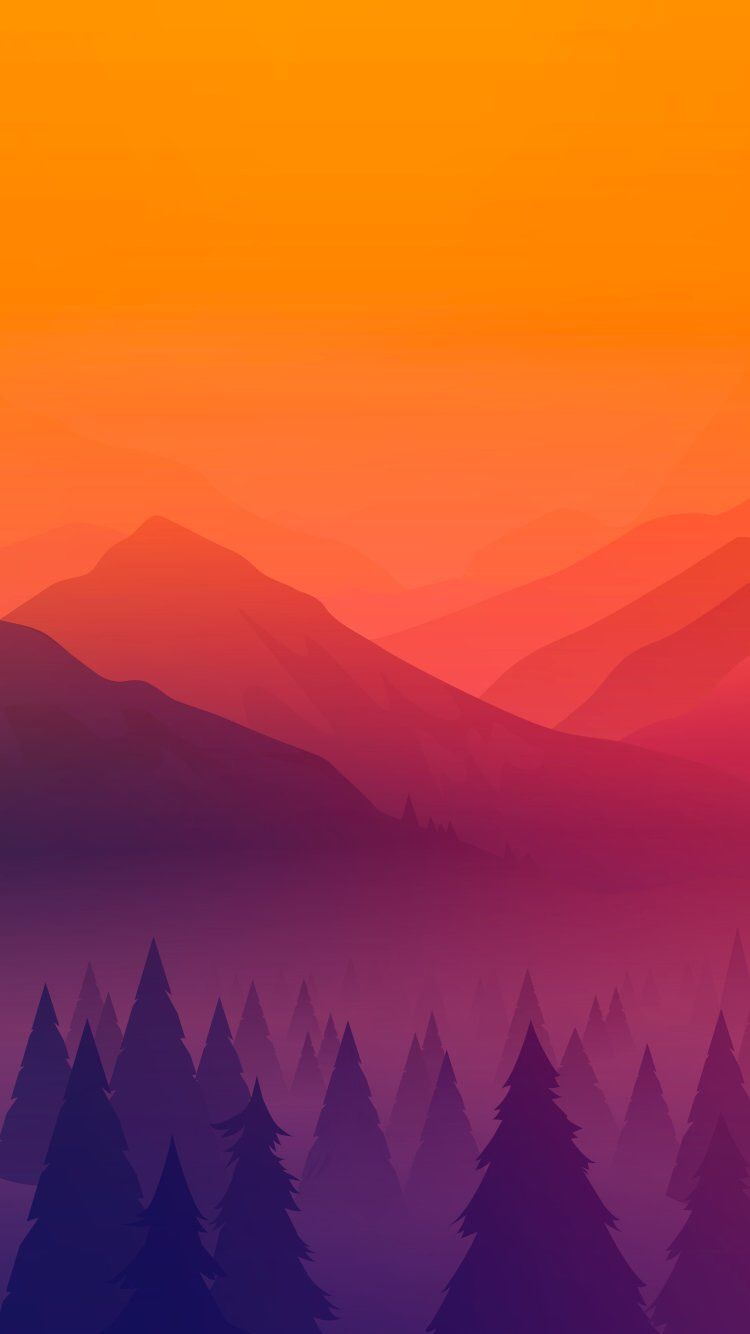 Abstract Mountain Arts Wallpapers