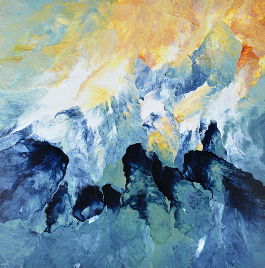 Abstract Mountain Arts Wallpapers