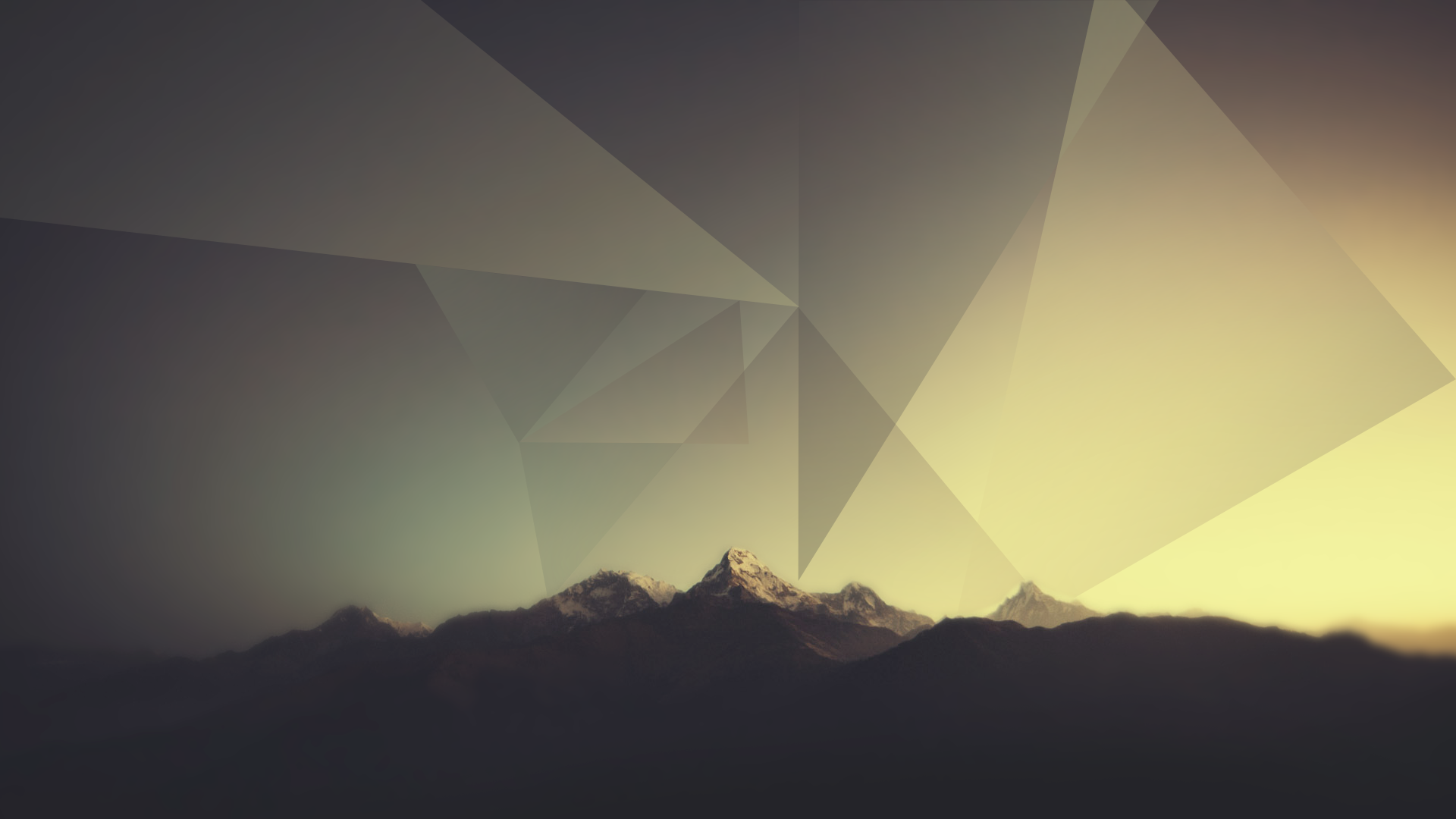 Abstract Mountains Wallpapers