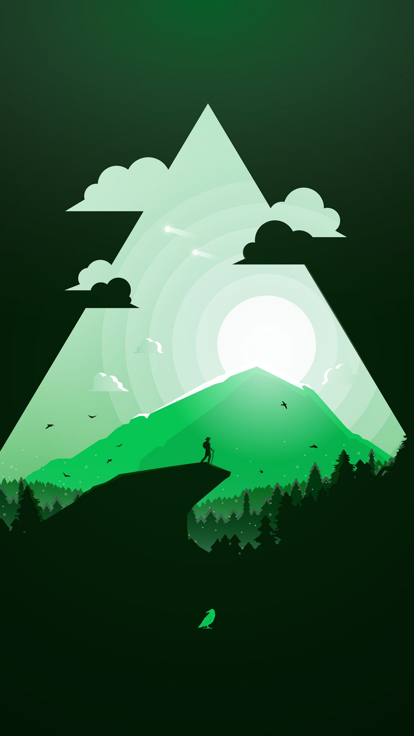 Abstract Mountains Wallpapers