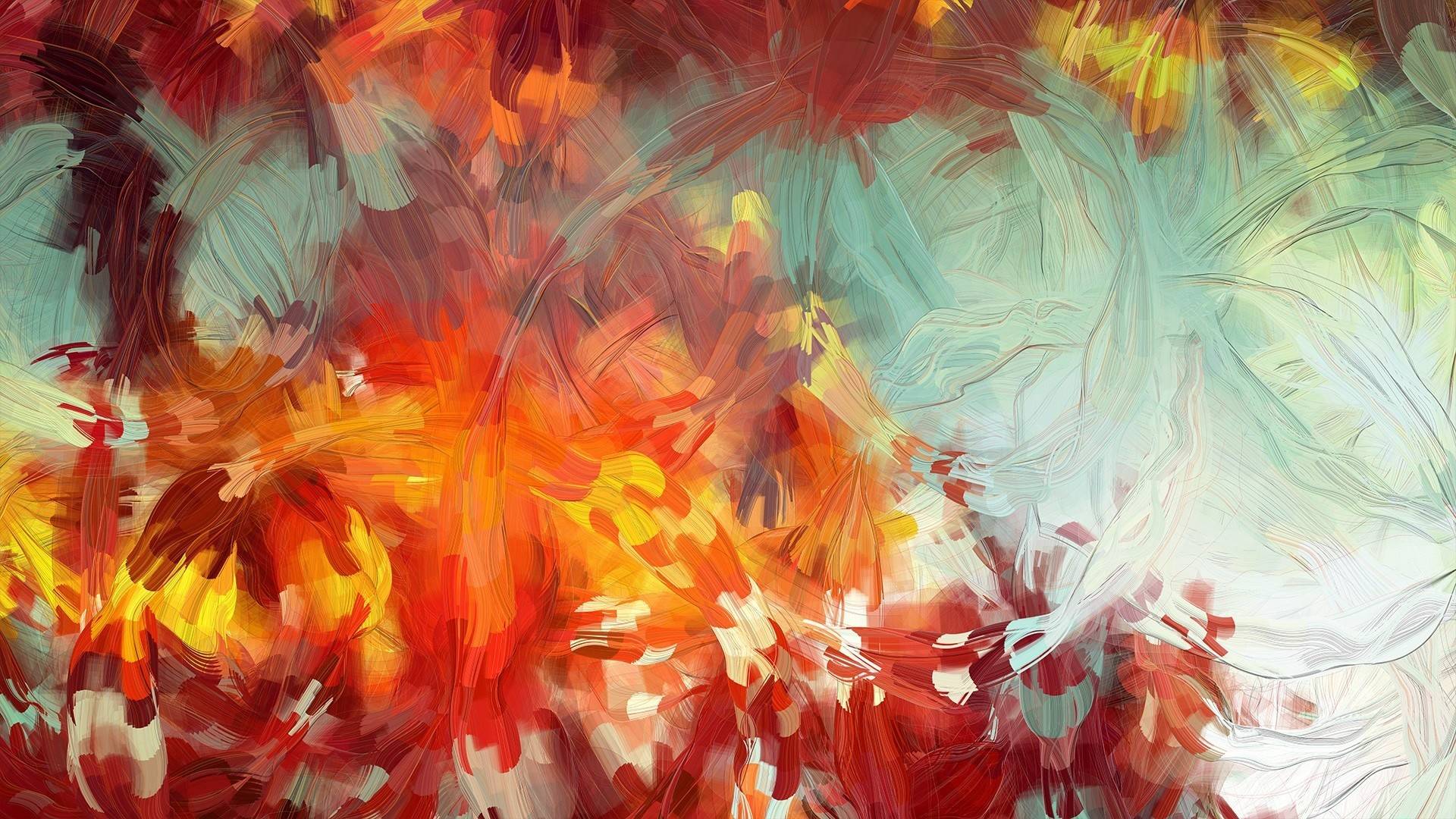 Abstract Paint 4K 2021 Wallpapers