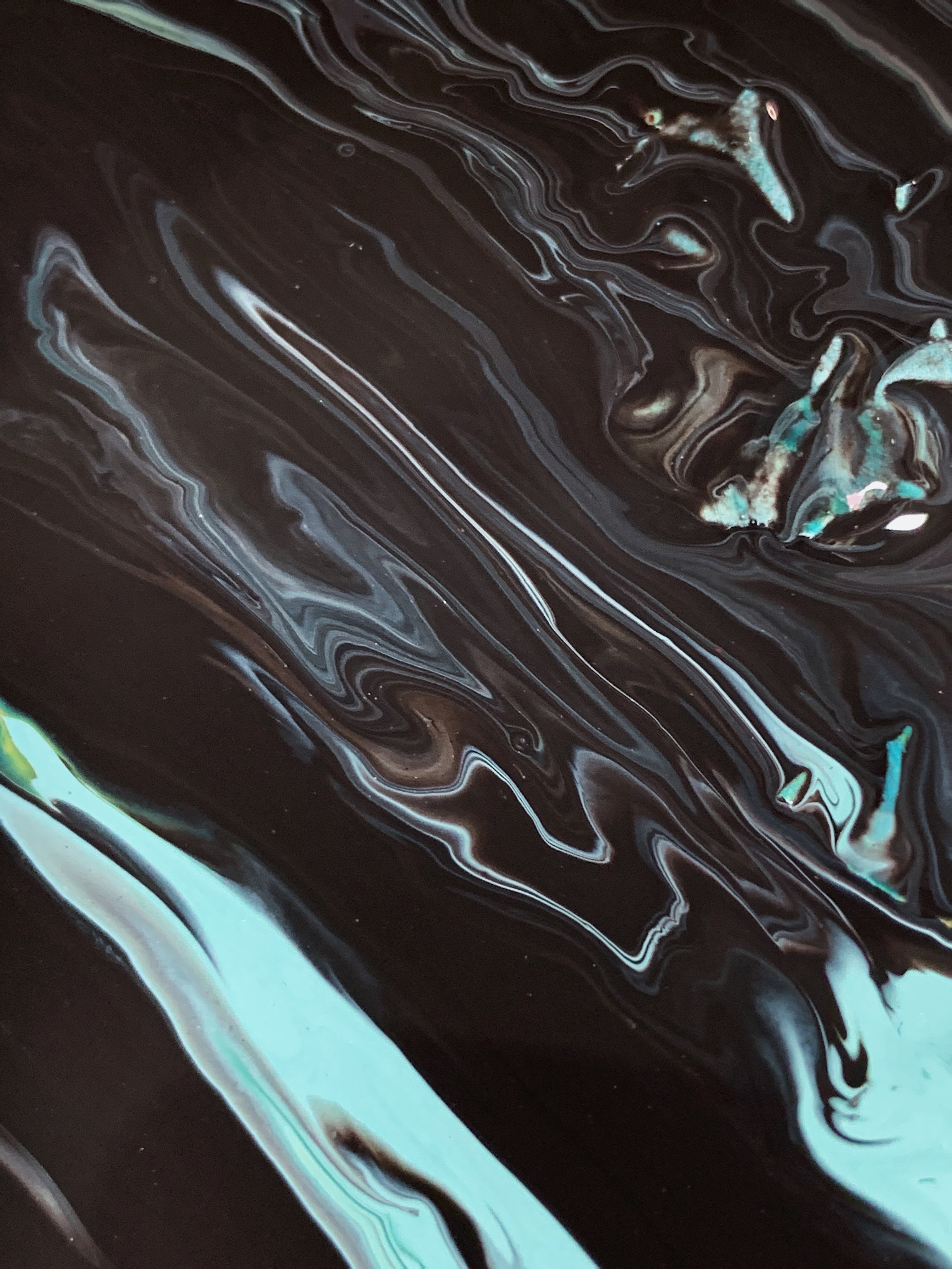 Abstract Paint Dark Joins Wallpapers