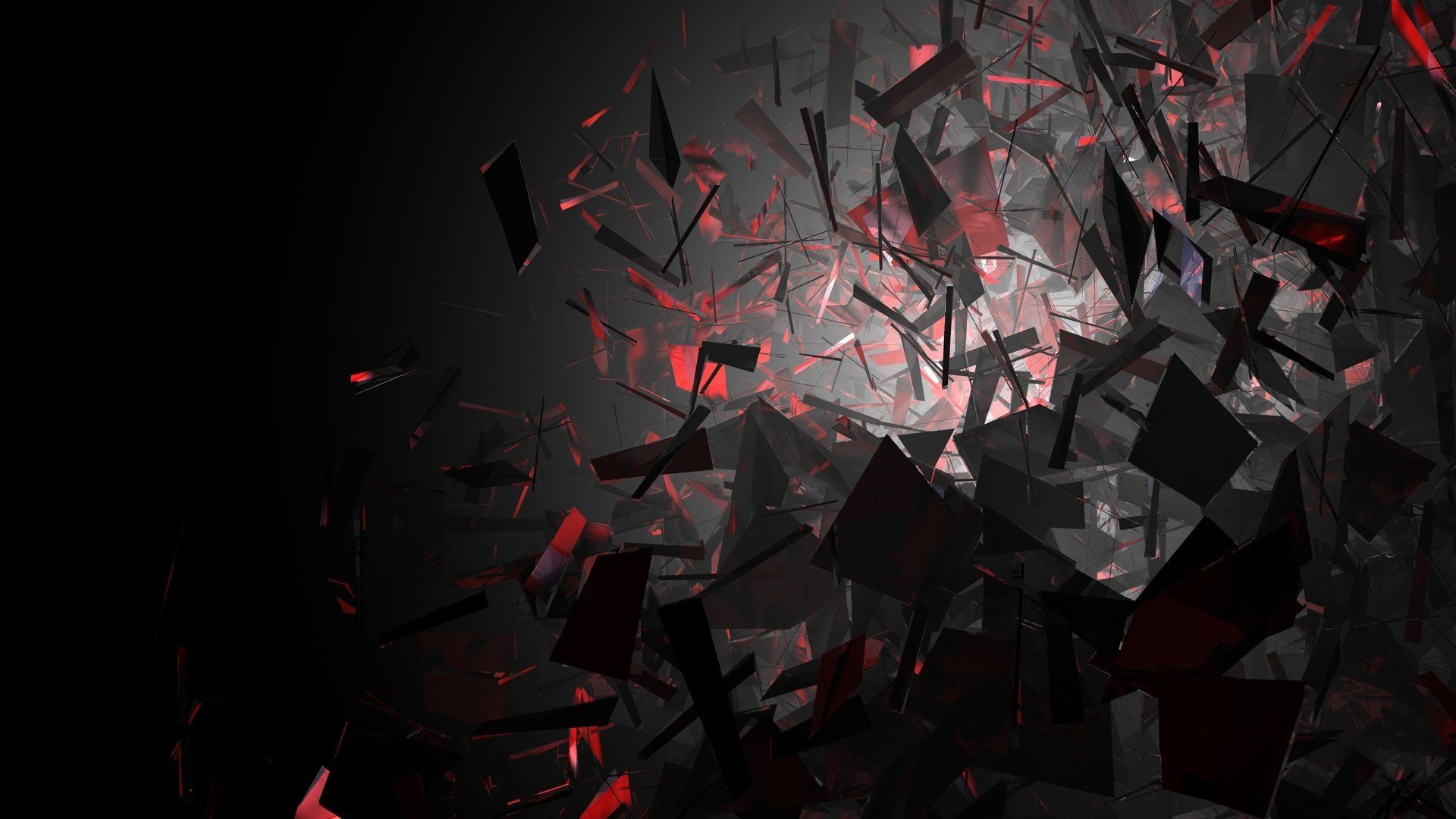 Abstract Paint Dark Joins Wallpapers