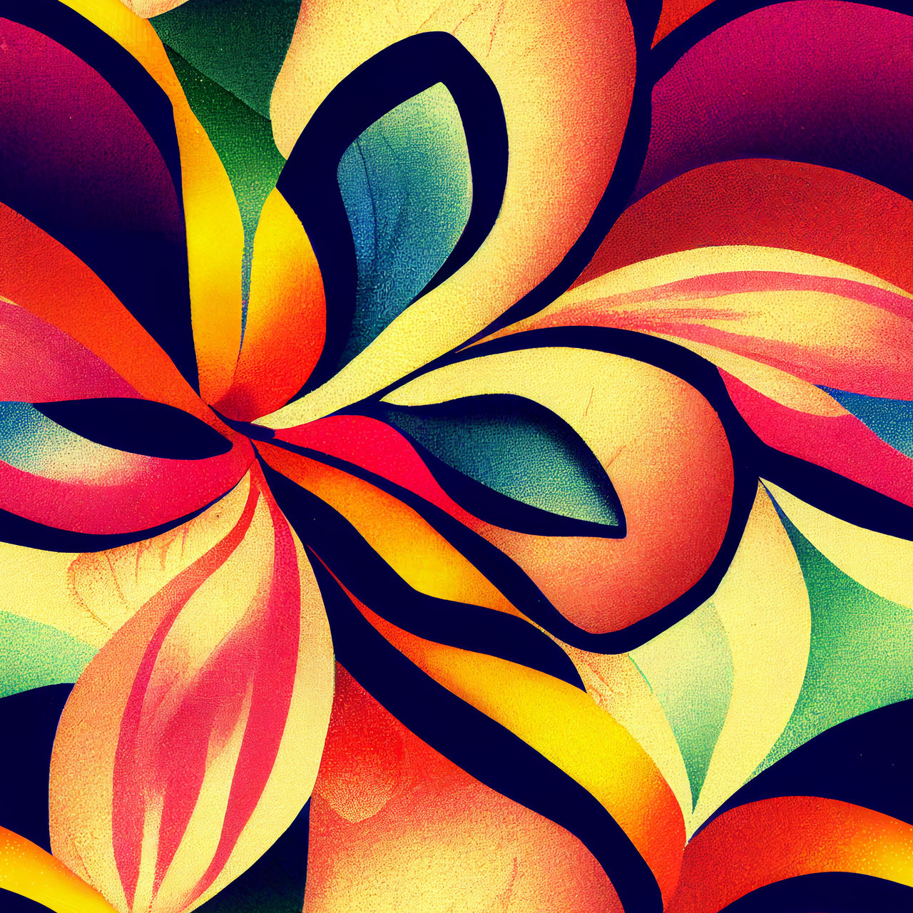 Abstract Petals Wallpapers