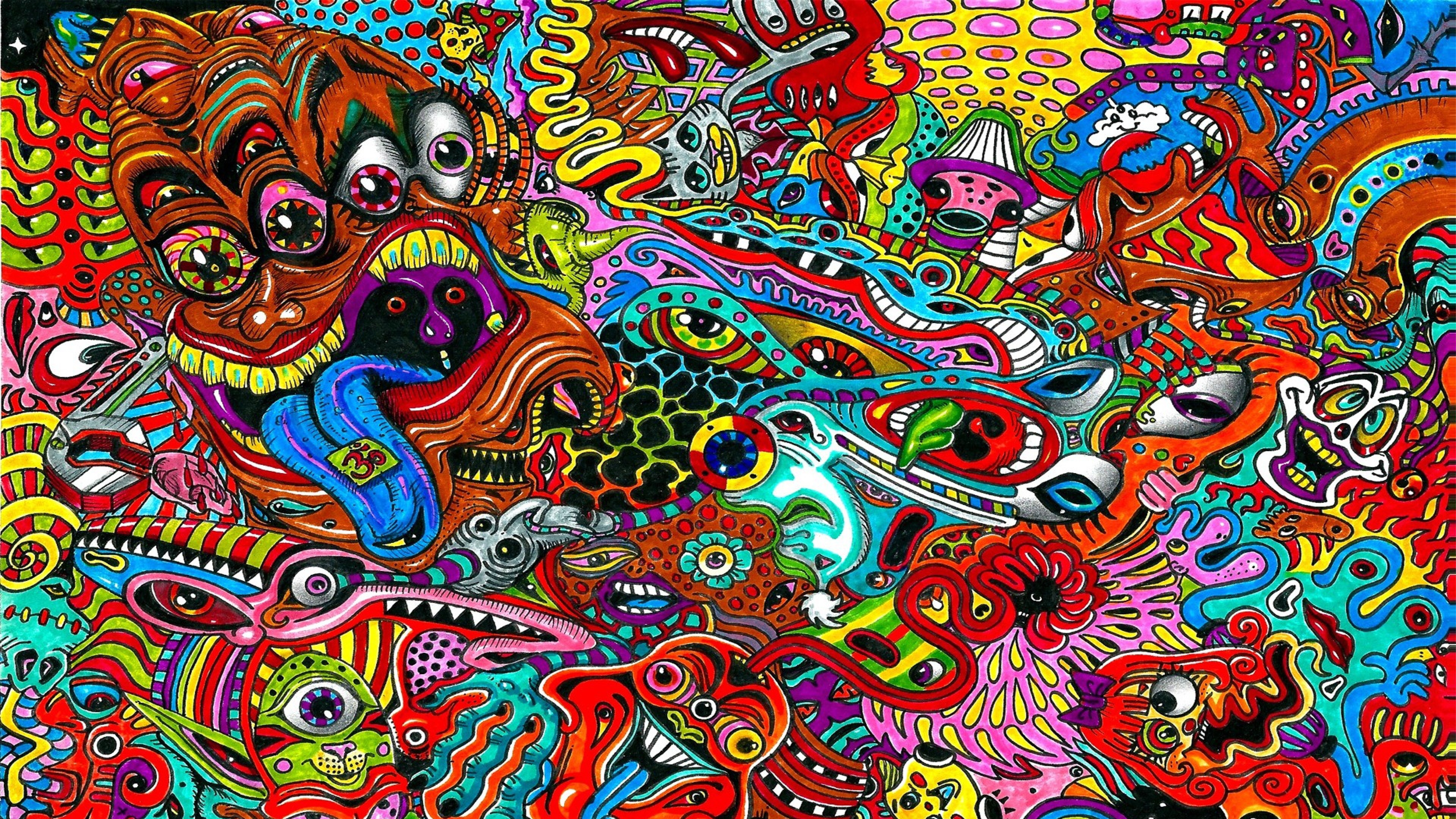 Abstract Psychedelic Wallpapers