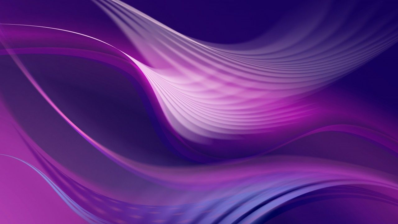 Abstract Purple Waves Wallpapers